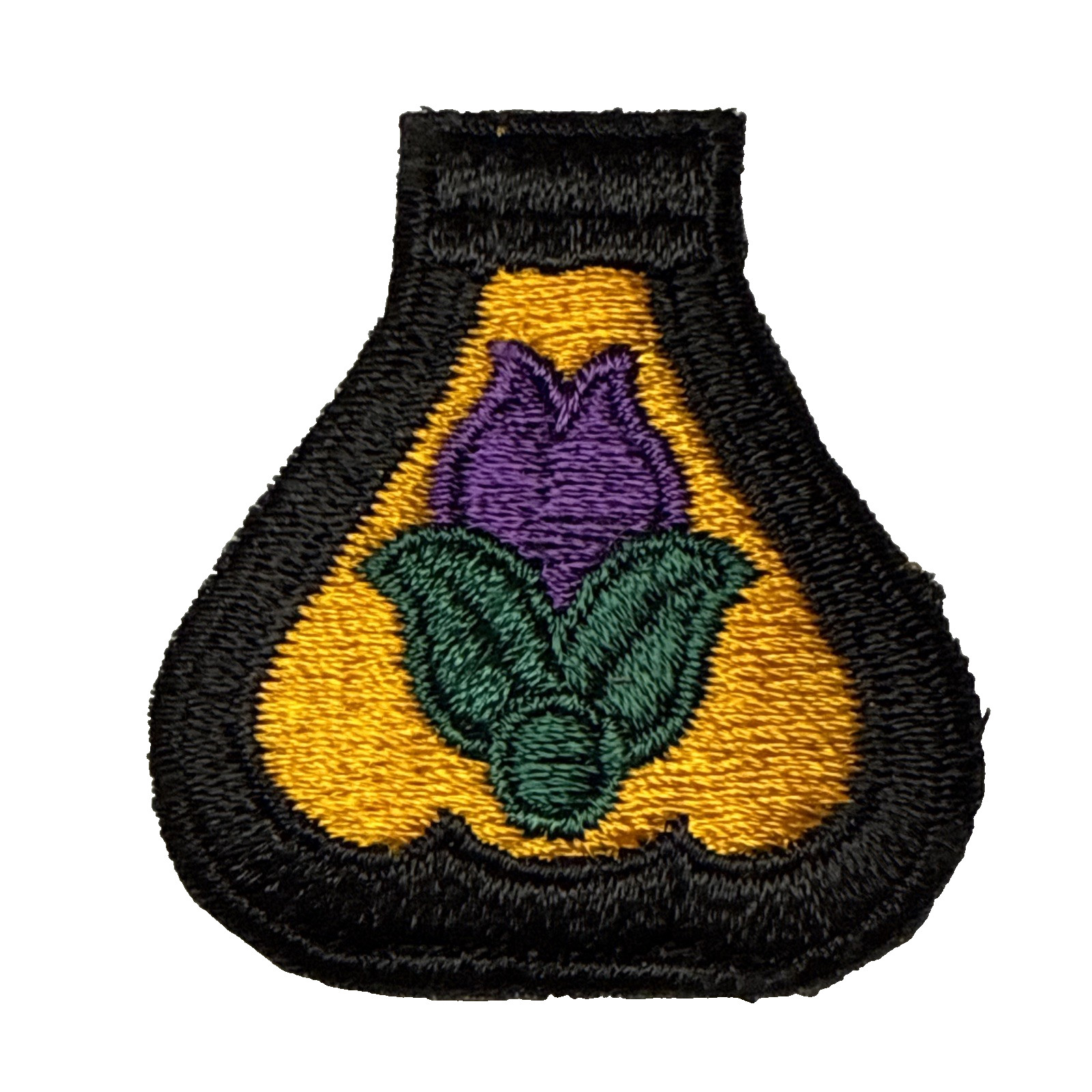 Post WWII U.S. Army 21st Cavalry Division Cut Edge Patch