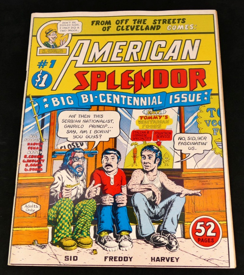 AMERICAN SPLENDOR #1 Underground Comic - F/VF - 1st Print Comix