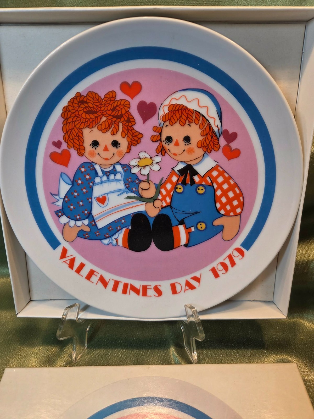 Vintage 1979 Schmid Raggedy Ann Valentine\'s/Mother\'s Day/Christmas Plates Vintage 1979 Schmid Raggedy Ann Valentine\'s/Mother\'s Day/Christmas Plates