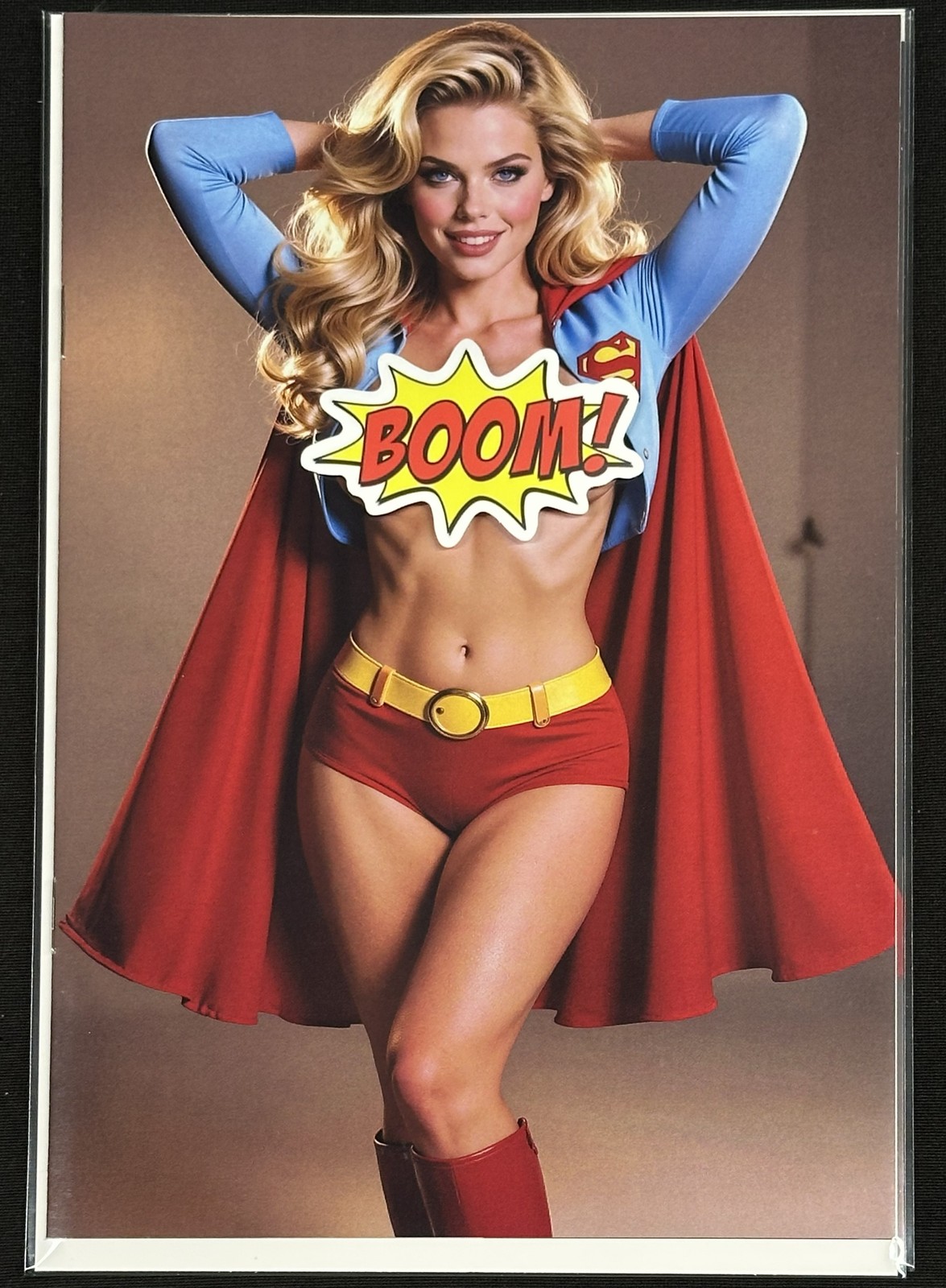 Keys Comics #1 Supergirl Naughty Virgin Cover NM LTD 100