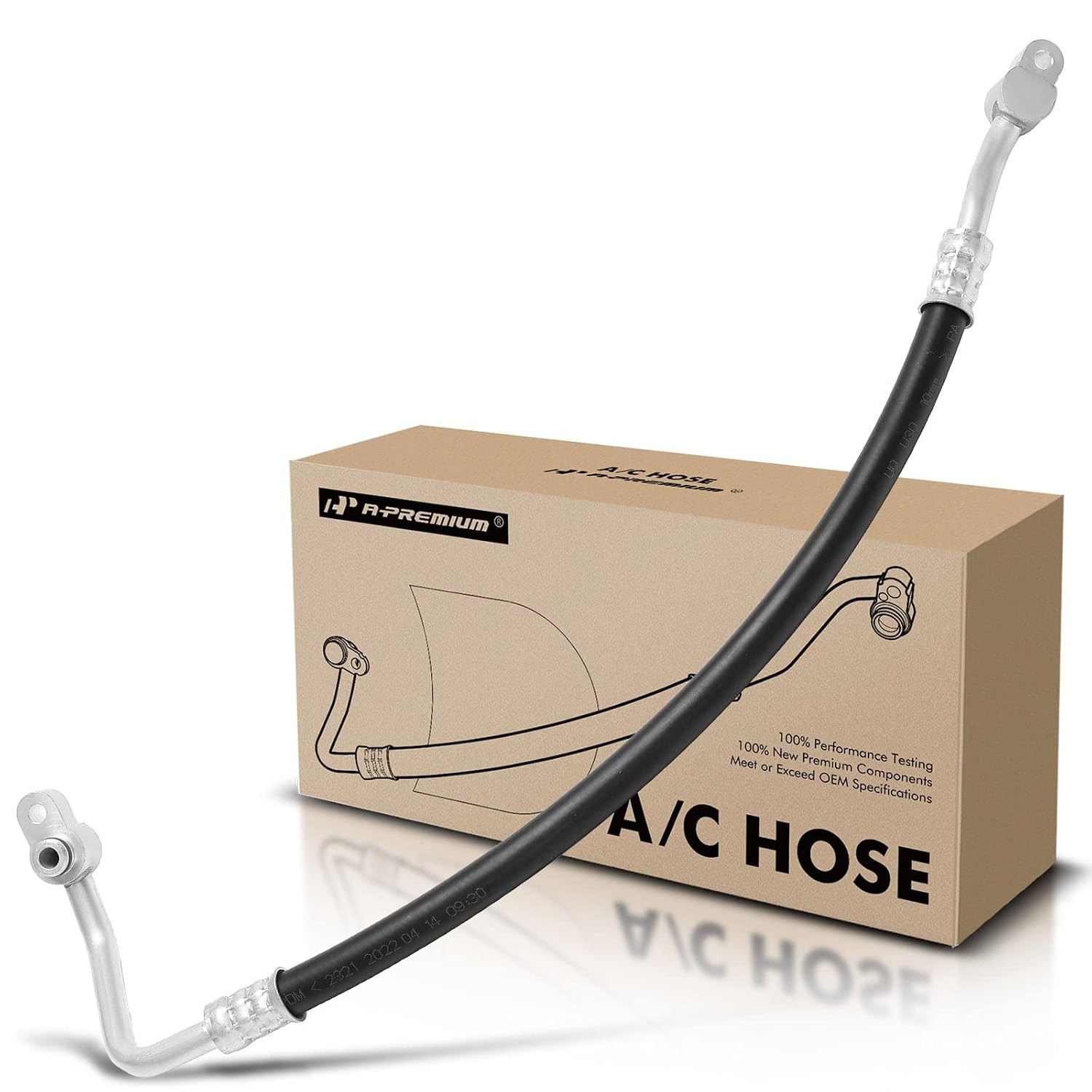 A-Premium A/C Discharge Line Hose Assembly Compatible with Toyota Sequoia