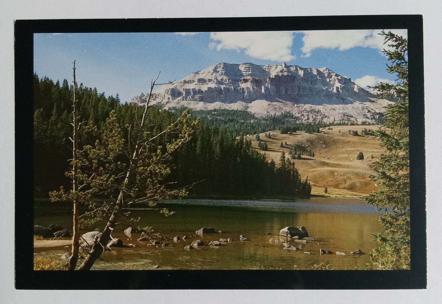 1980 Beartooth Butte & Lake Montana Krome Card Yellowstone Park Highway 212 1980 Beartooth Butte & Lake Montana Krome Card Yellowstone Park Highway 212