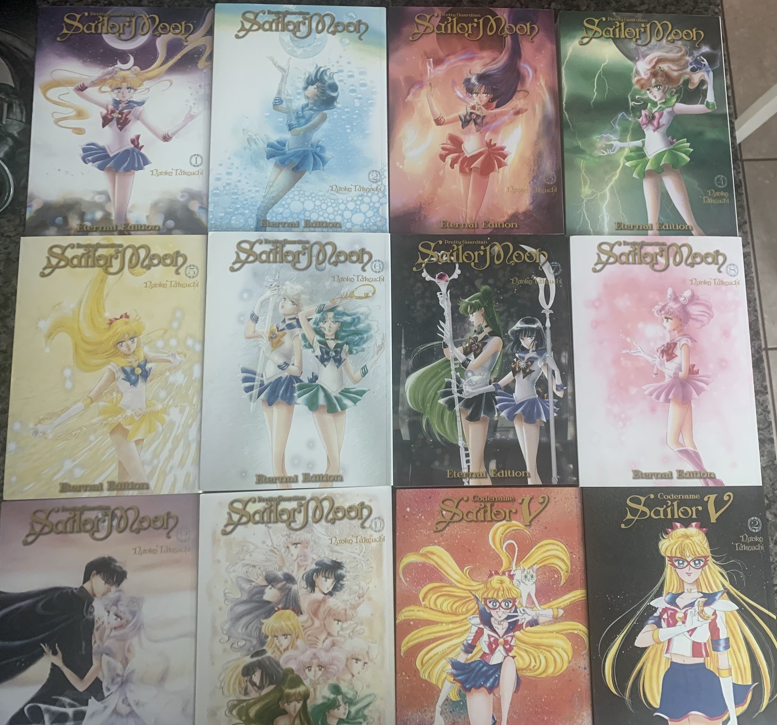 Sailor Moon Eternal Edition Large Print Manga Manga English Complete set of 12
