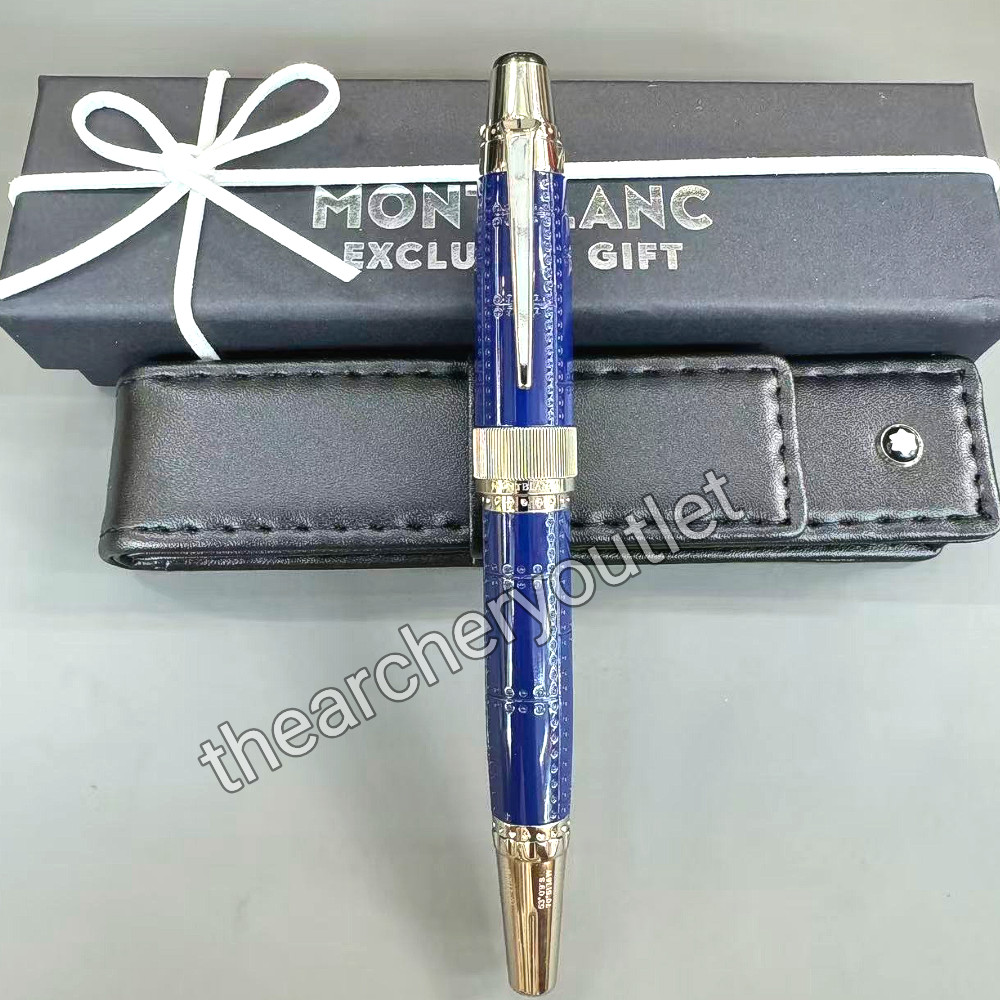 MONTBLANC Writers Edition Antoine de Saint-Exupéry Blue Fountain Pen