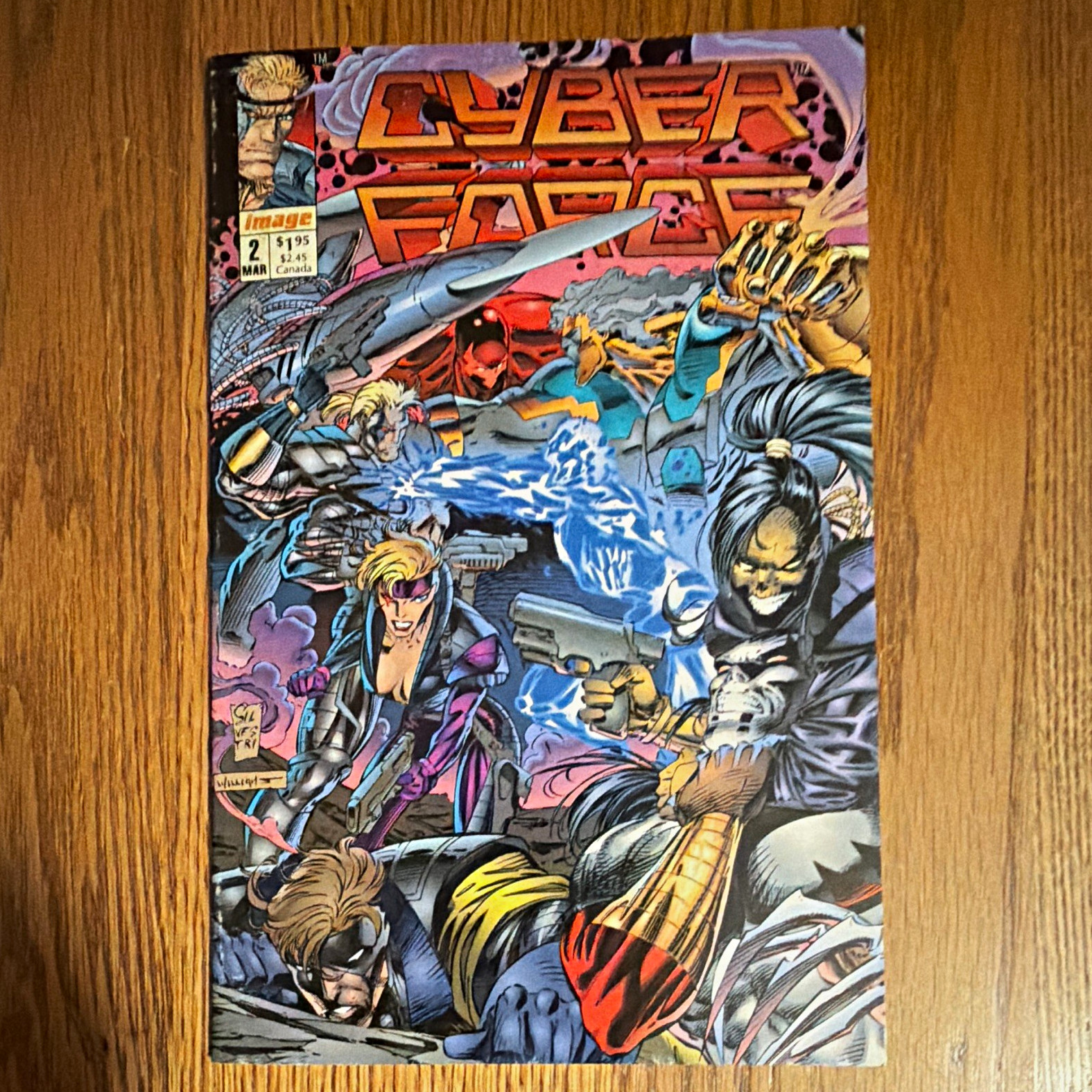 Image Cyber Force #2 (1993) First Printing 