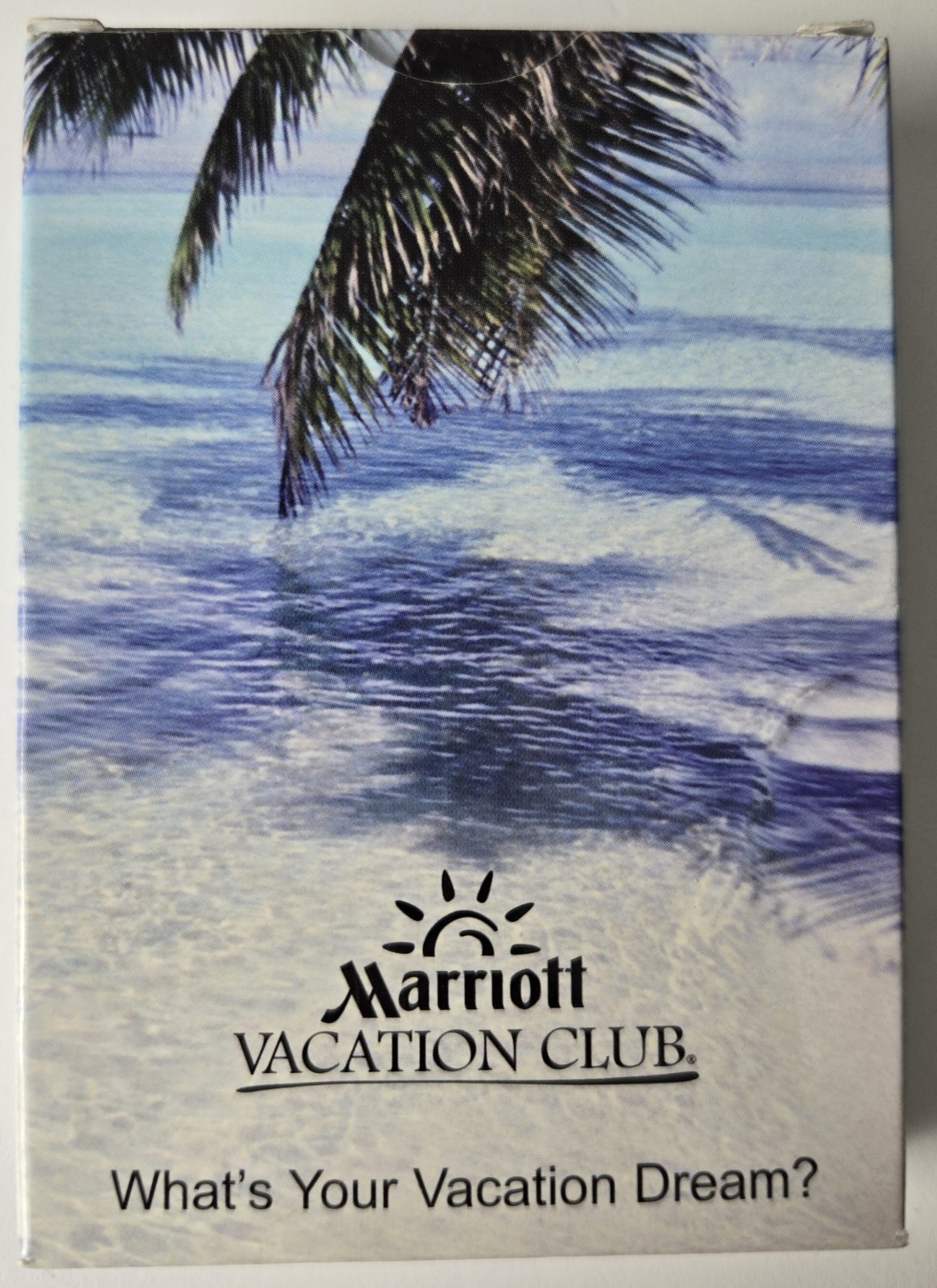 Vintage Marriott Hotel Vacation Club Playing Cards Island Beach Cliff