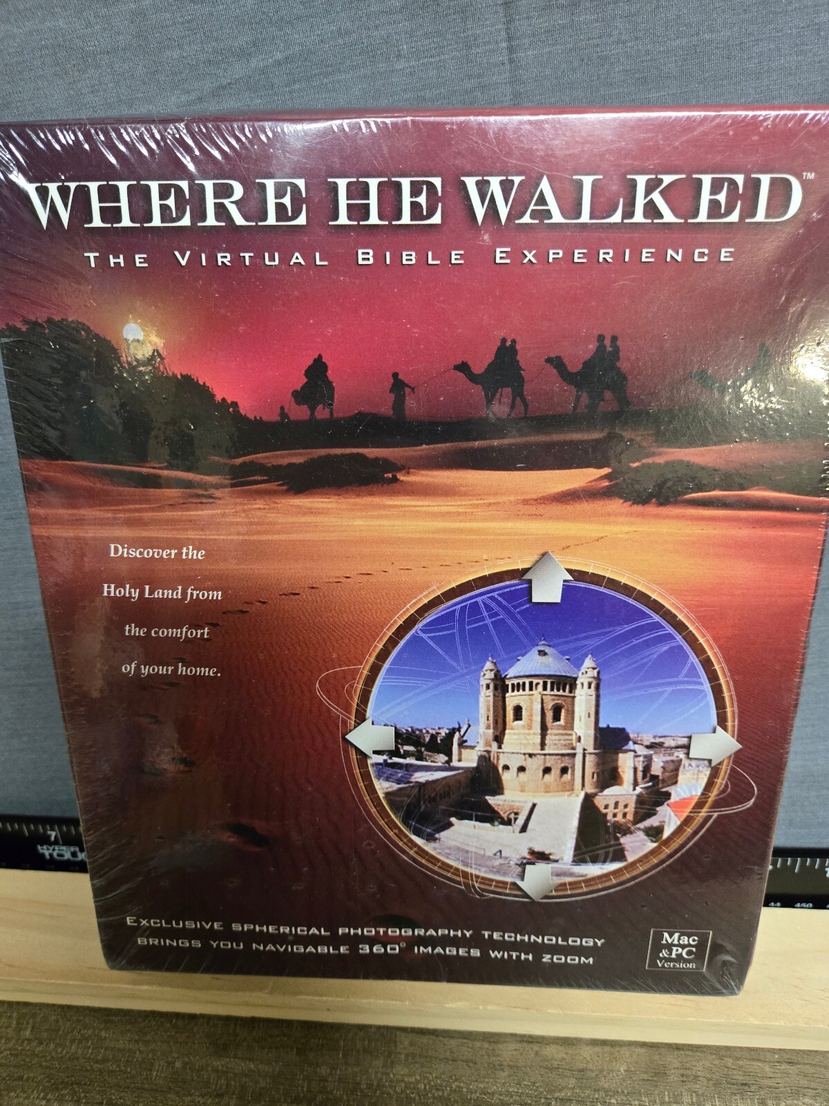 Where He Walked: The Virtual Bible Experience for Mac & PC