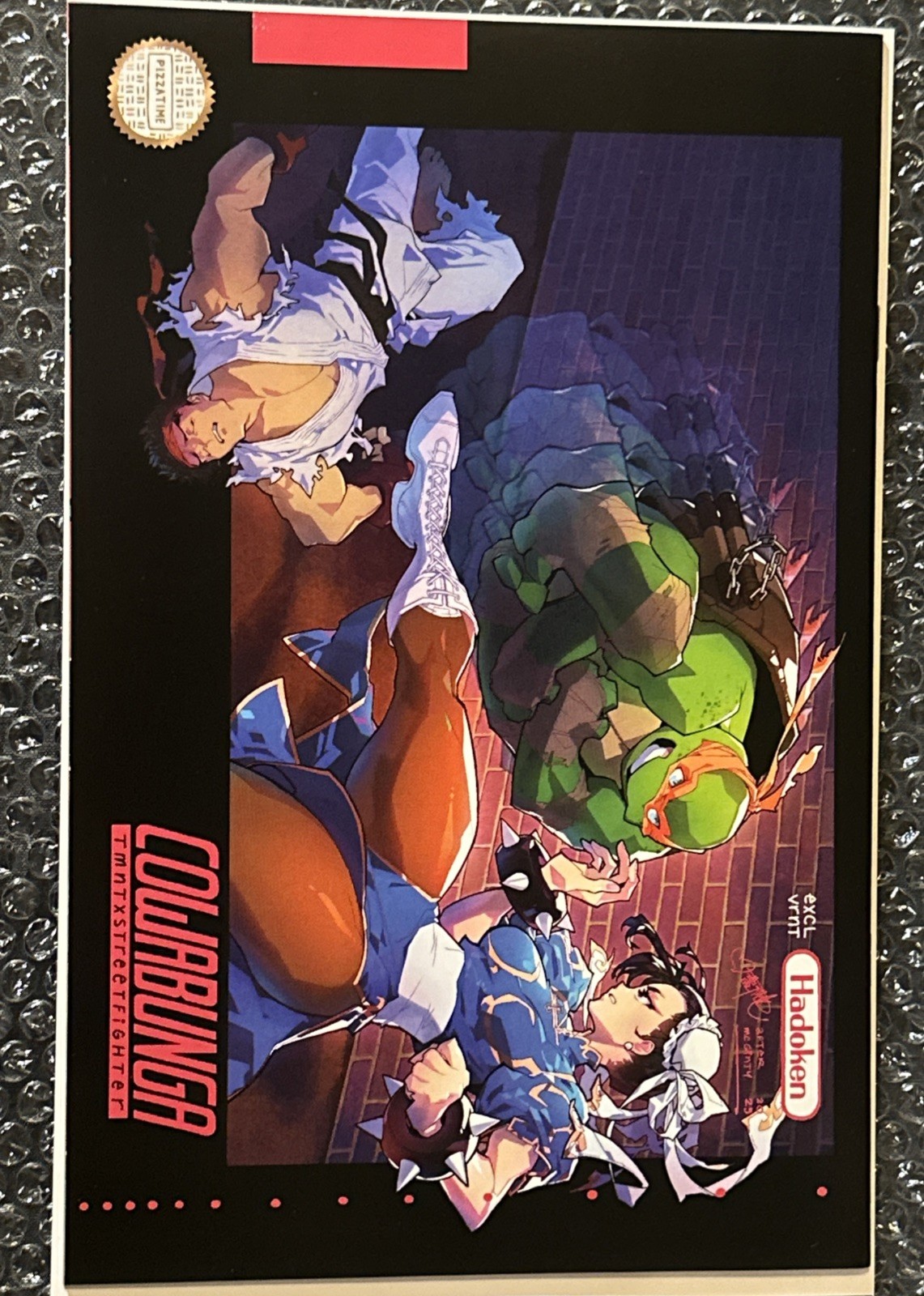 NYCC 2023 TMNT vs STREET FIGHTER #4 ROSE BESCH VARIANT NY COMIC CON | EXCLUSIVE