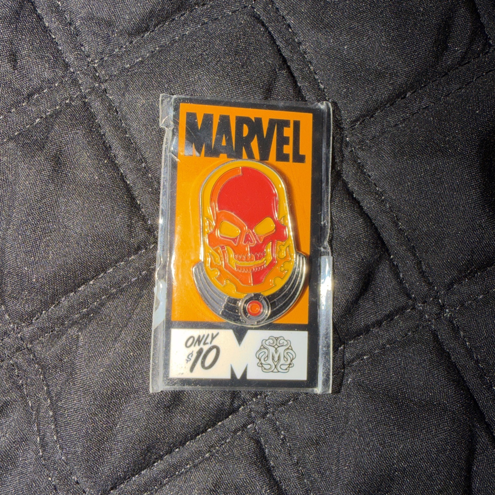 Mondo Cosmic Ghost Rider Enamel Pin SDCC Tom Whalen Marvel  