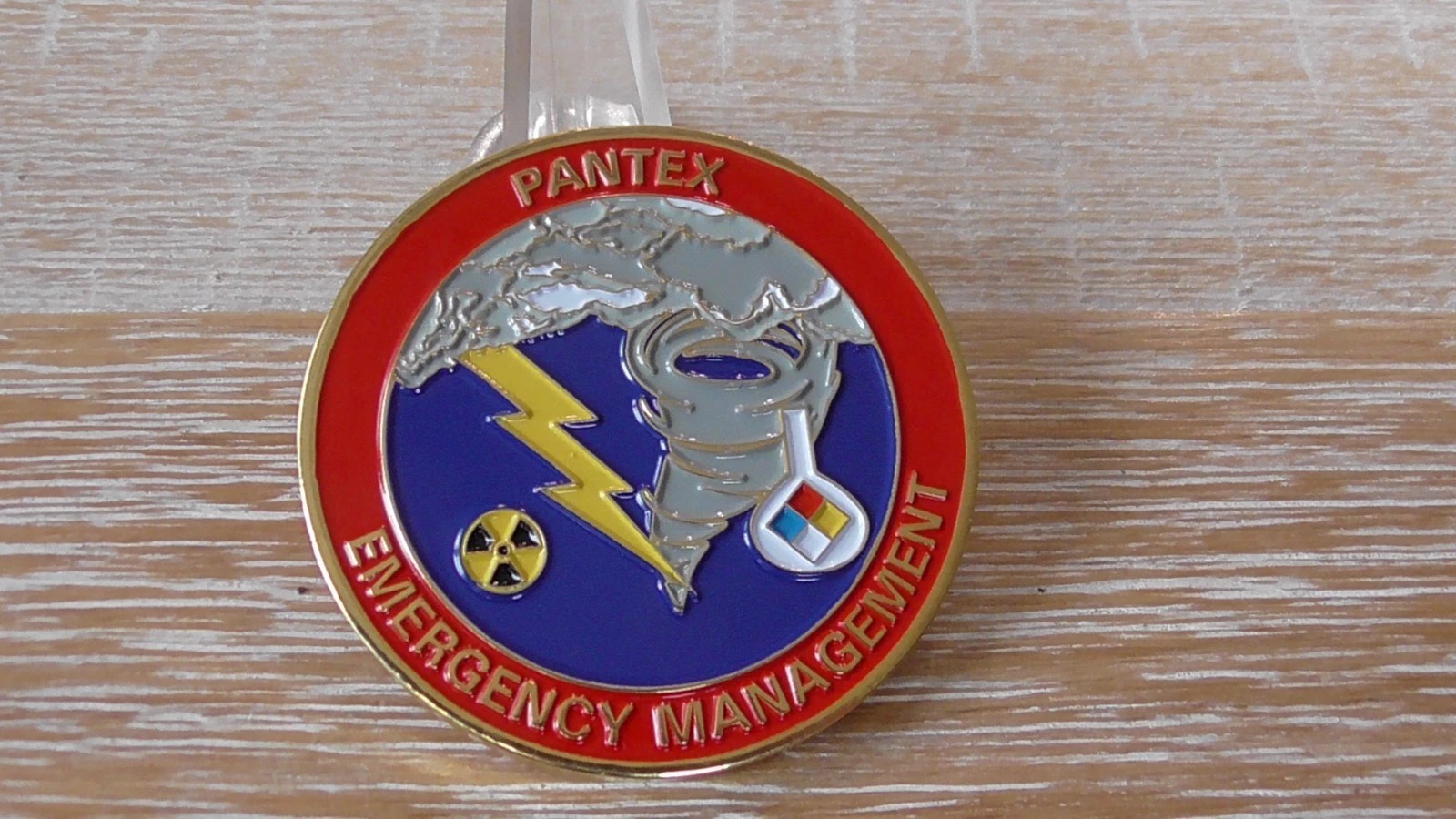 DOE NNSA Pantex Nuclear Plant Emergency Management Challenge Coin #E944 DOE NNSA Pantex Nuclear Plant Emergency Management Challenge Coin #E944