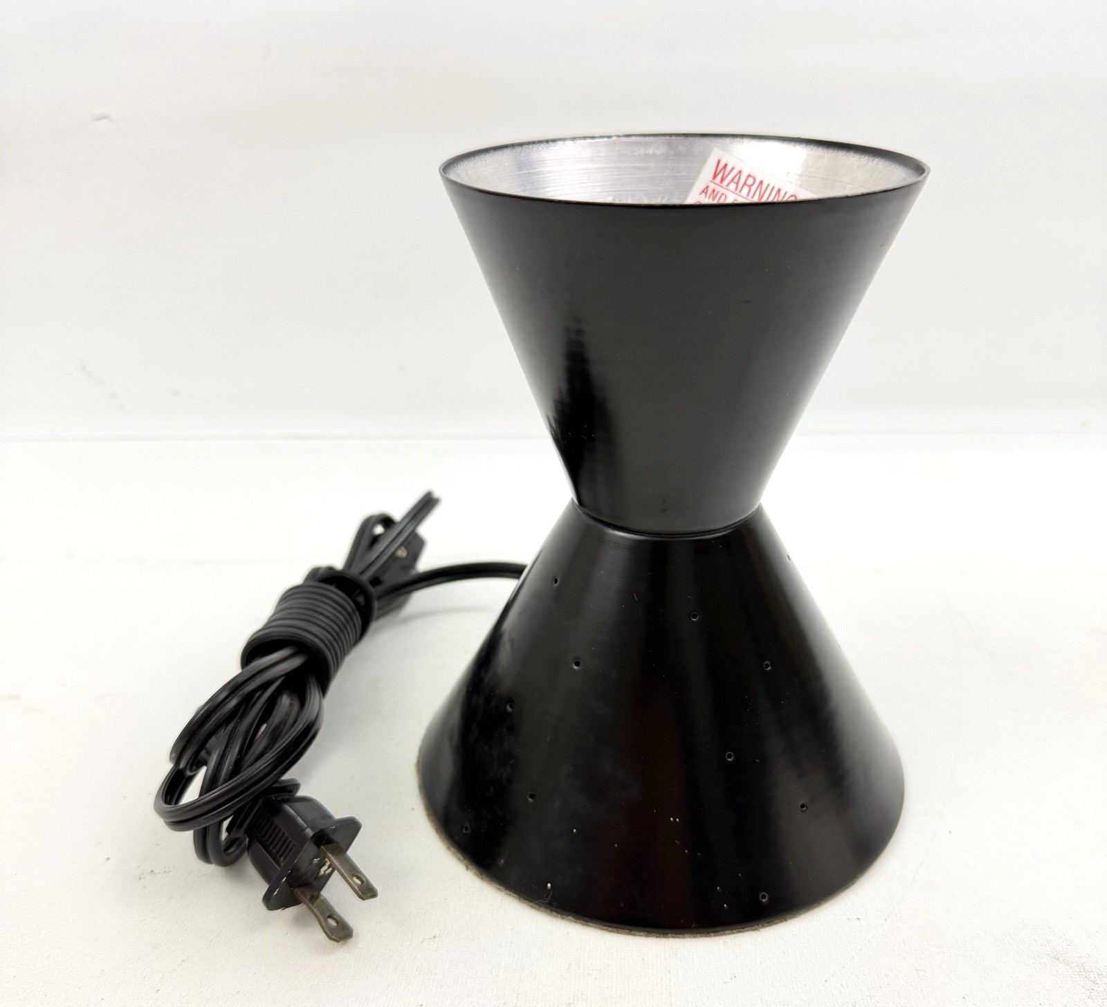 Vintage 90s Starlite Starlight Lava Lamp Lite Black Pinhole Replacement Base