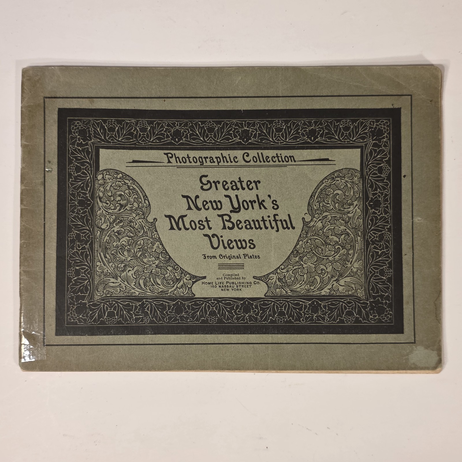 Greater New York\'s Most Beautiful Views c1901 Town Views Photo Souvenir Book NYC