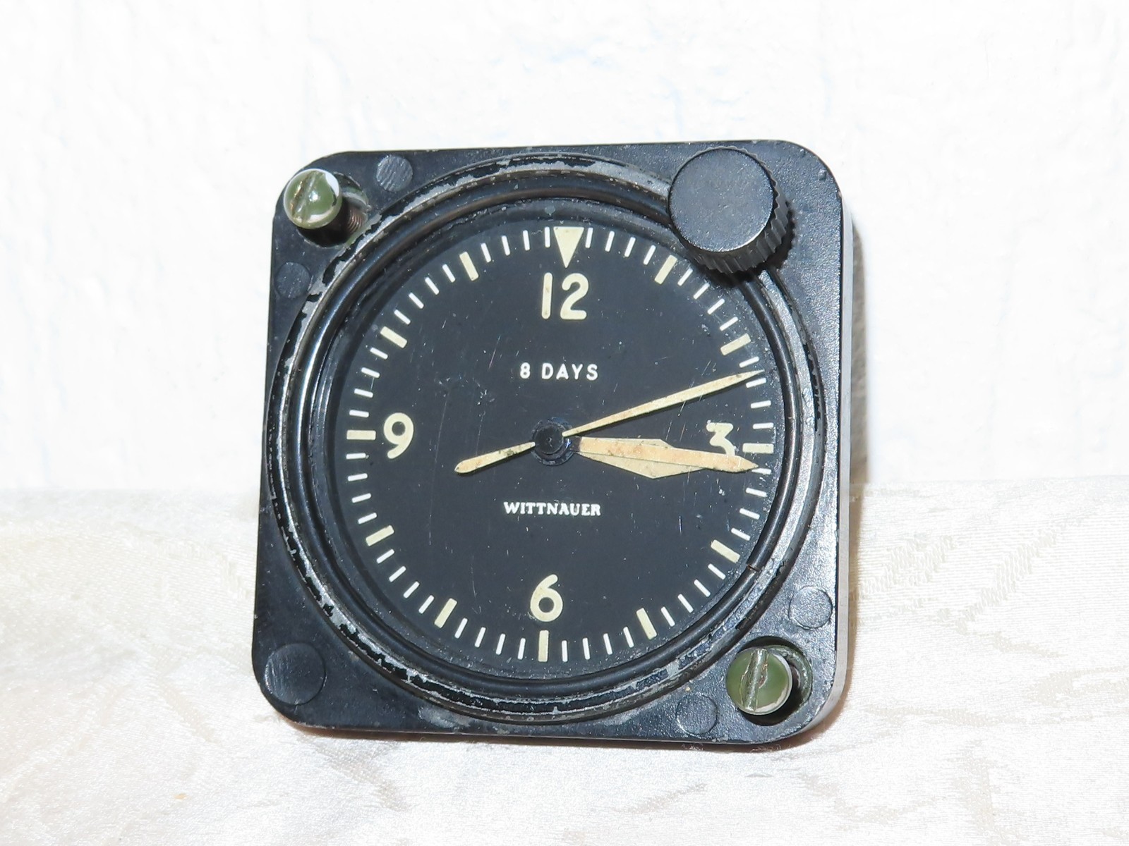 Wittnauer US Navi Airplane Watch Board Watch -8 Days WW2