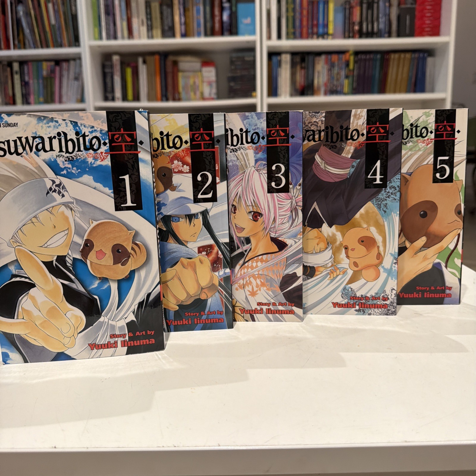 Itsuwaribito Manga by Yuuki Iinuma Collection Volumes 1-5 English Anime Art Rare