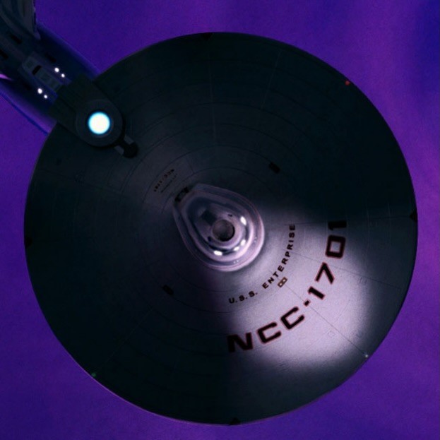 STAR TREK 2 ENTERPRISE 1701 + USS RELIANT Props: LIGHTING Plus Stands LARGE*