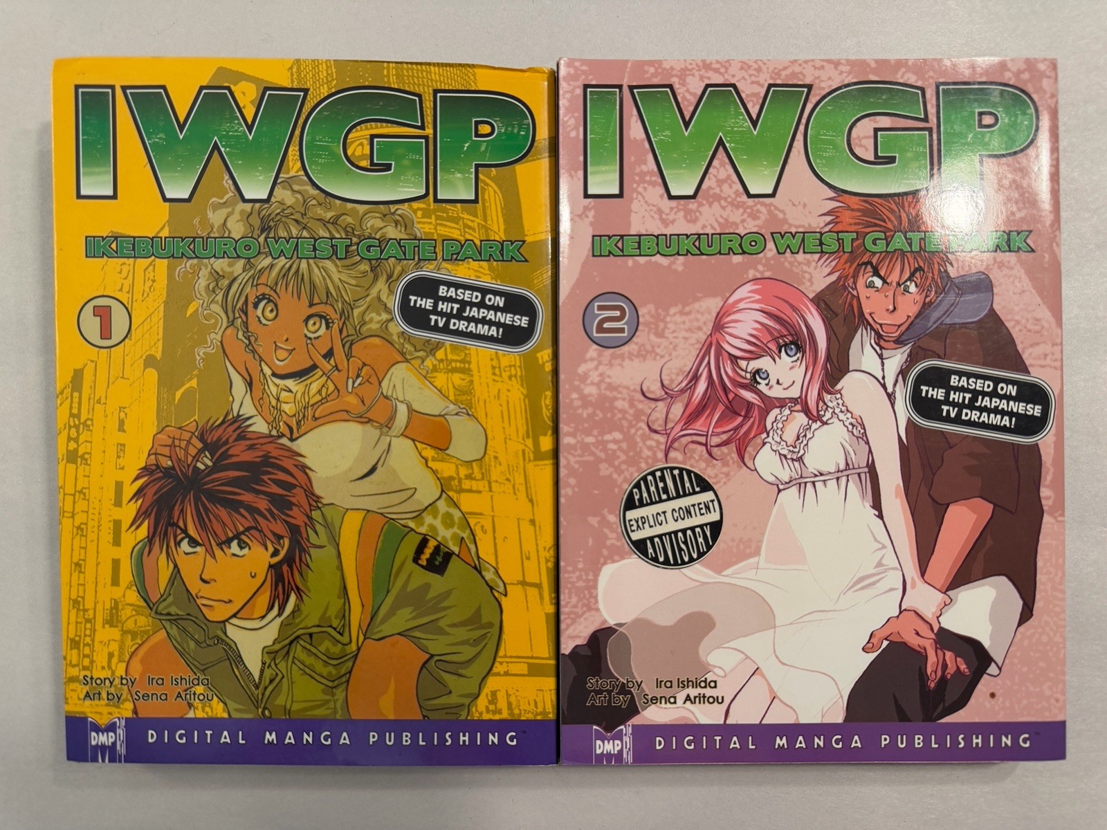 IWGP Ikebukuro West Gate Park Vol 1, 2 Manga 🧐 Mystery Drama English Ira Ishida