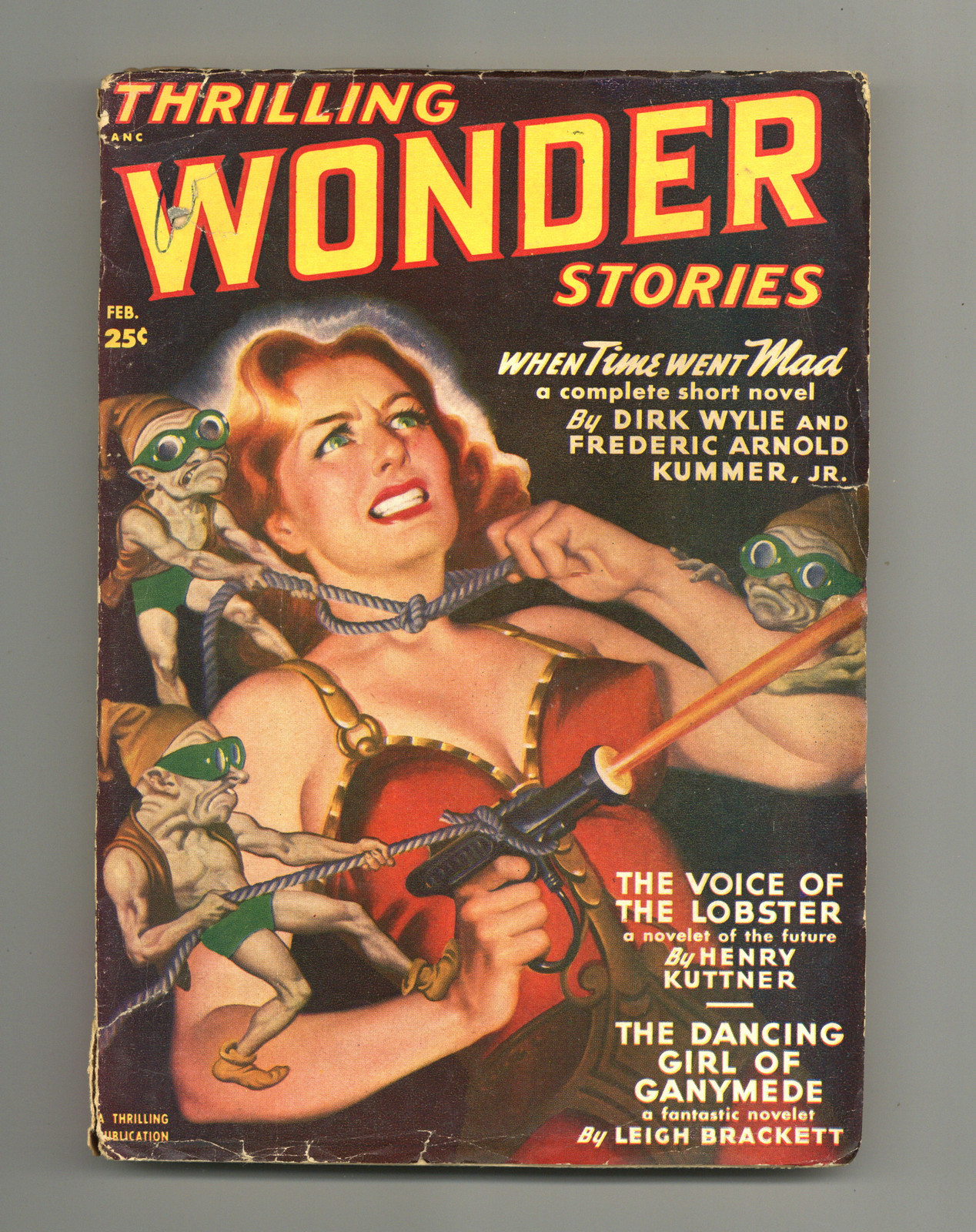Thrilling Wonder Stories Pulp Vol. 35 #3 GD+ 2.5 1950