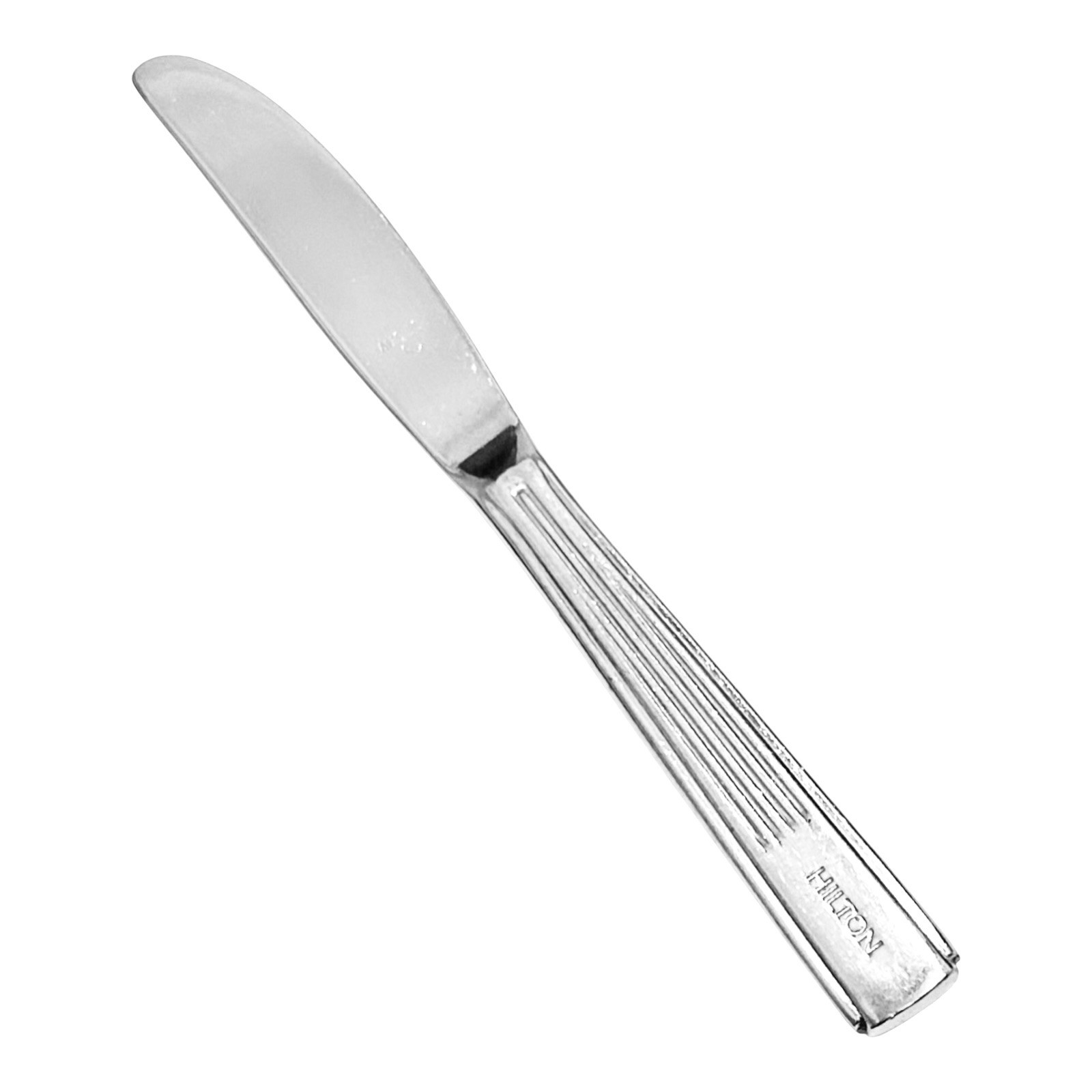 HILTON Hotel Amsilco Stainless Steel Silverware Glossy Flatware 6 7/8\