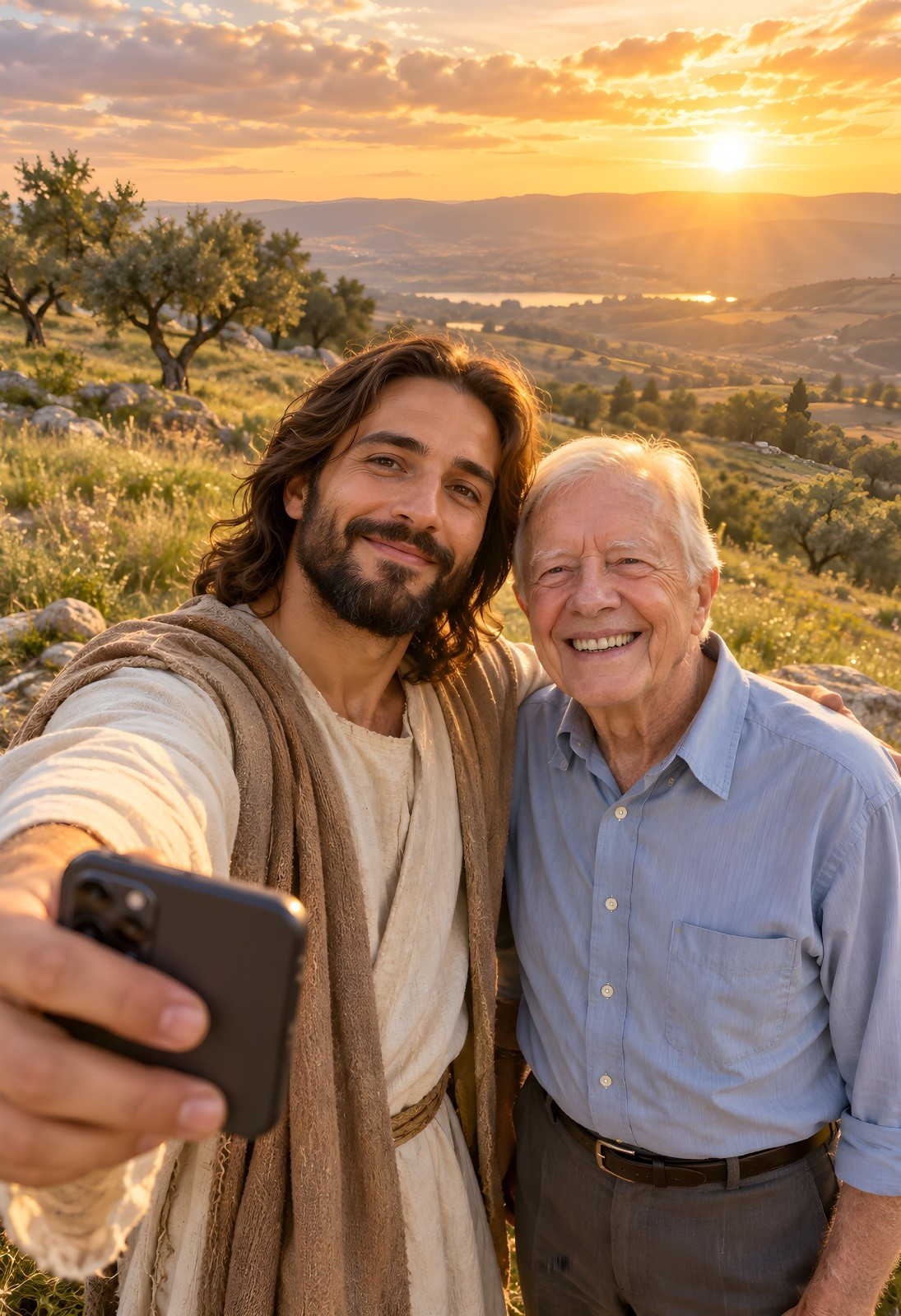 Jesus Selfie with Jimmy Carter 13