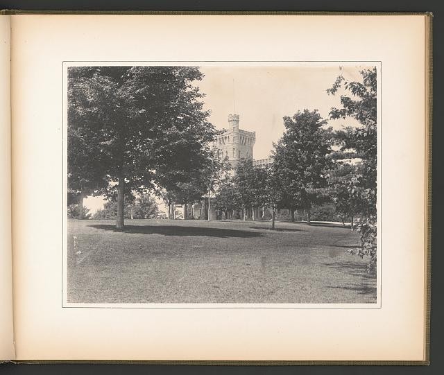 Photo:Purchase New York Ophir Farm Whitelaw Reid Mansion 1895 Lawn Trees