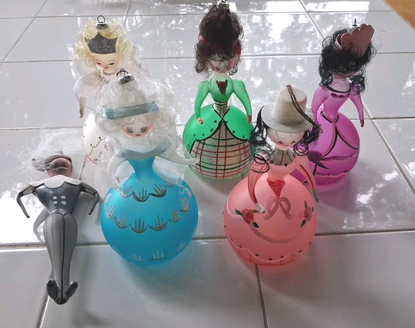 Soffieria De Carlini Cinderella, Prince, Godmother, Wicked Stepmother & Sisters 