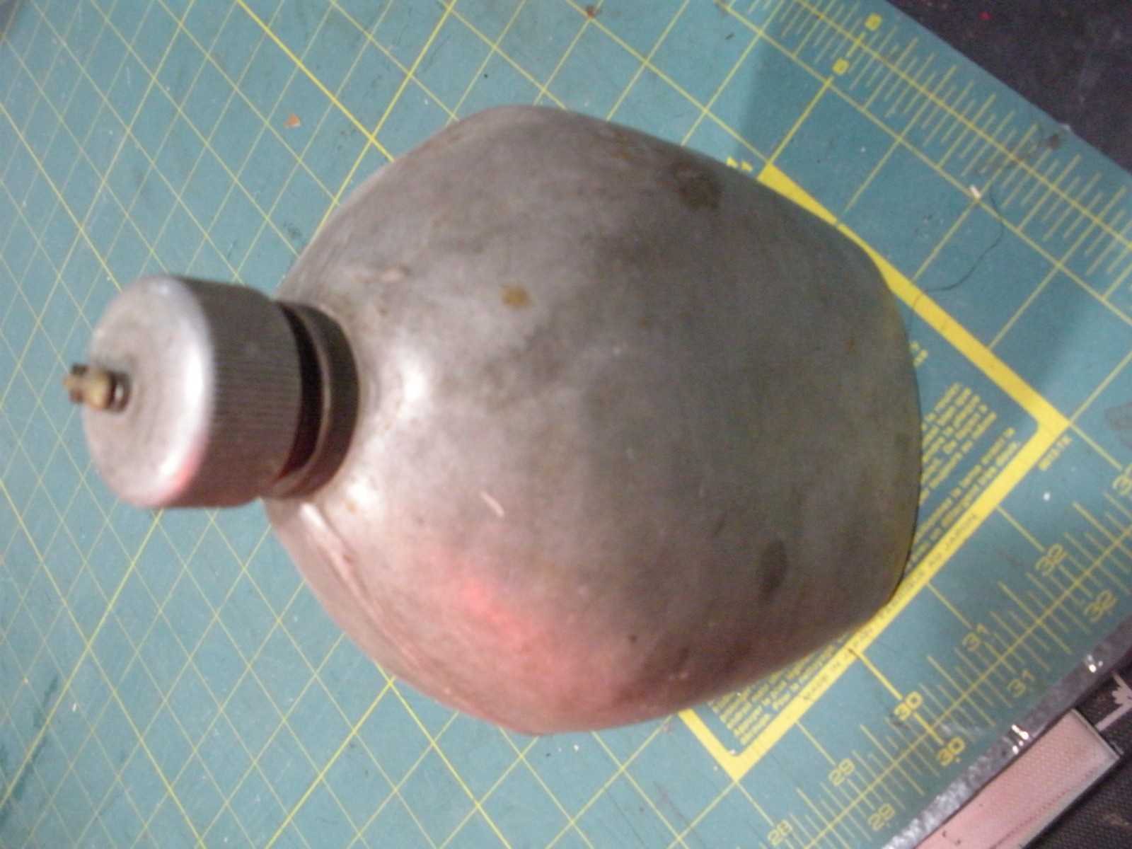 WWI US M1910 Aluminum Canteen LF&C 1918 Landers Frary Clark Army Vtg Military