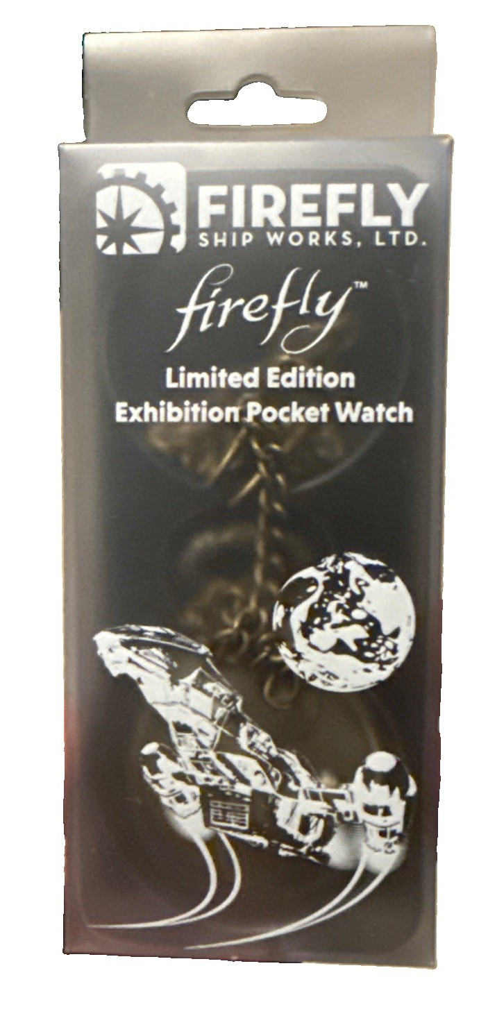 FIREFLY QMx Caliber SERENITY Pocket Watch LOOT CRATE Limited Edition NEW IN BOX