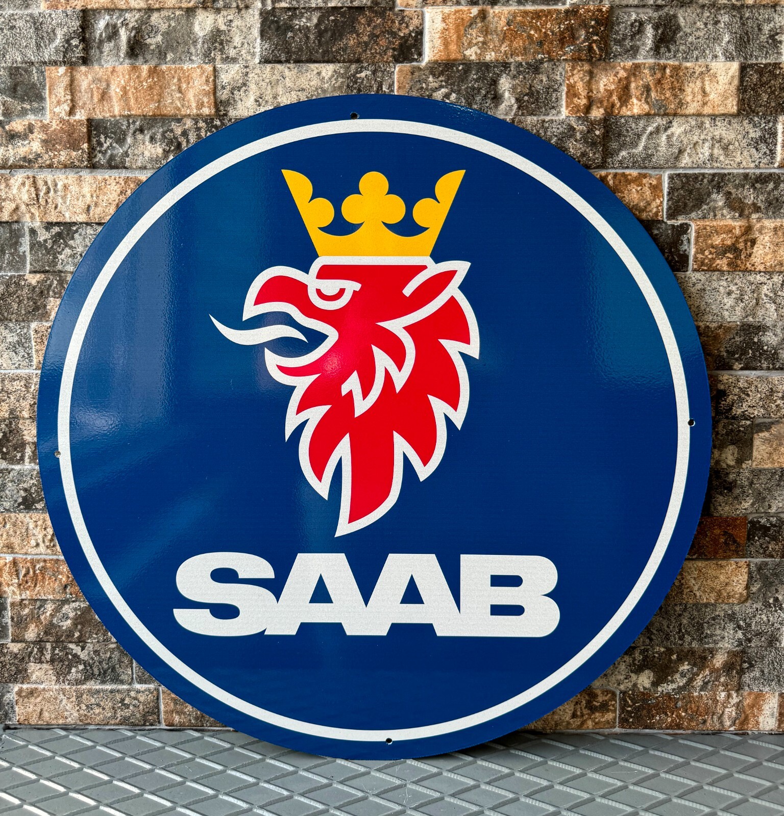 SAAB  RARE Sign - XL  19.7