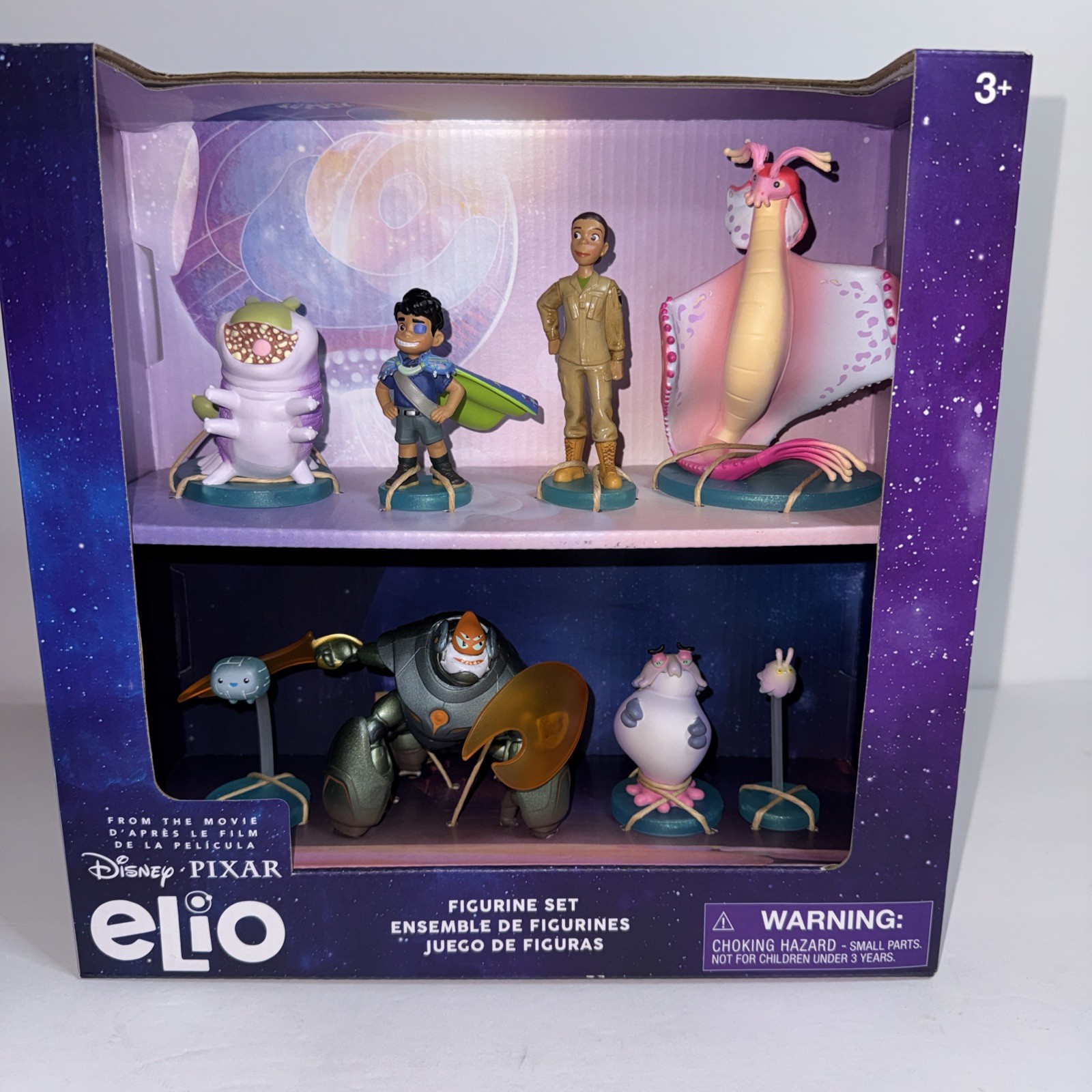 Disney Parks Elio Figurine Set-Glordon Olga Quests Ooooo +More NEW