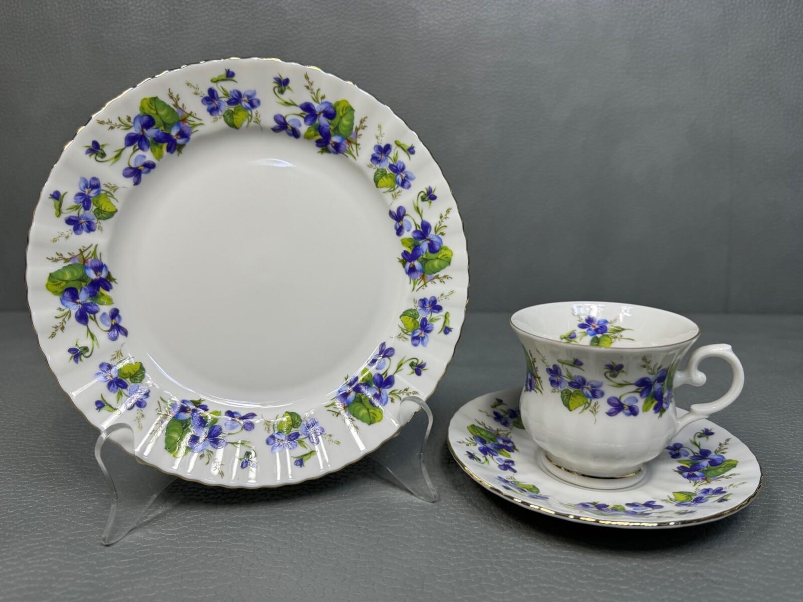 Royal China Seltmann Weiden Bavaria Dessert Luncheon Set 3pc Cup and Saucer