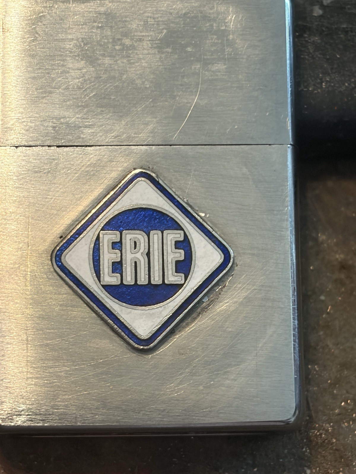 Zippo Lighter Erie Railroad 