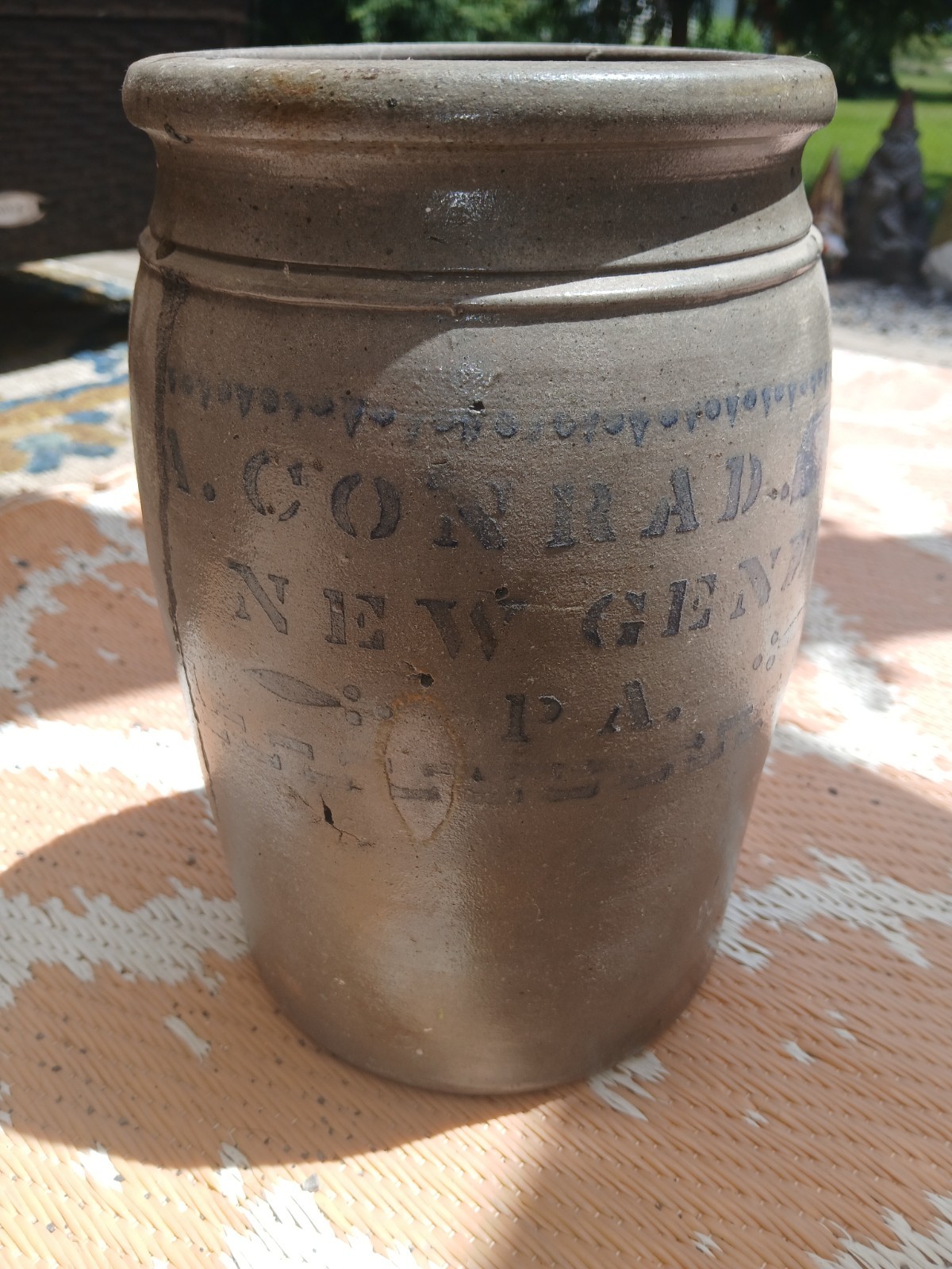 Vintage Crock Conrad