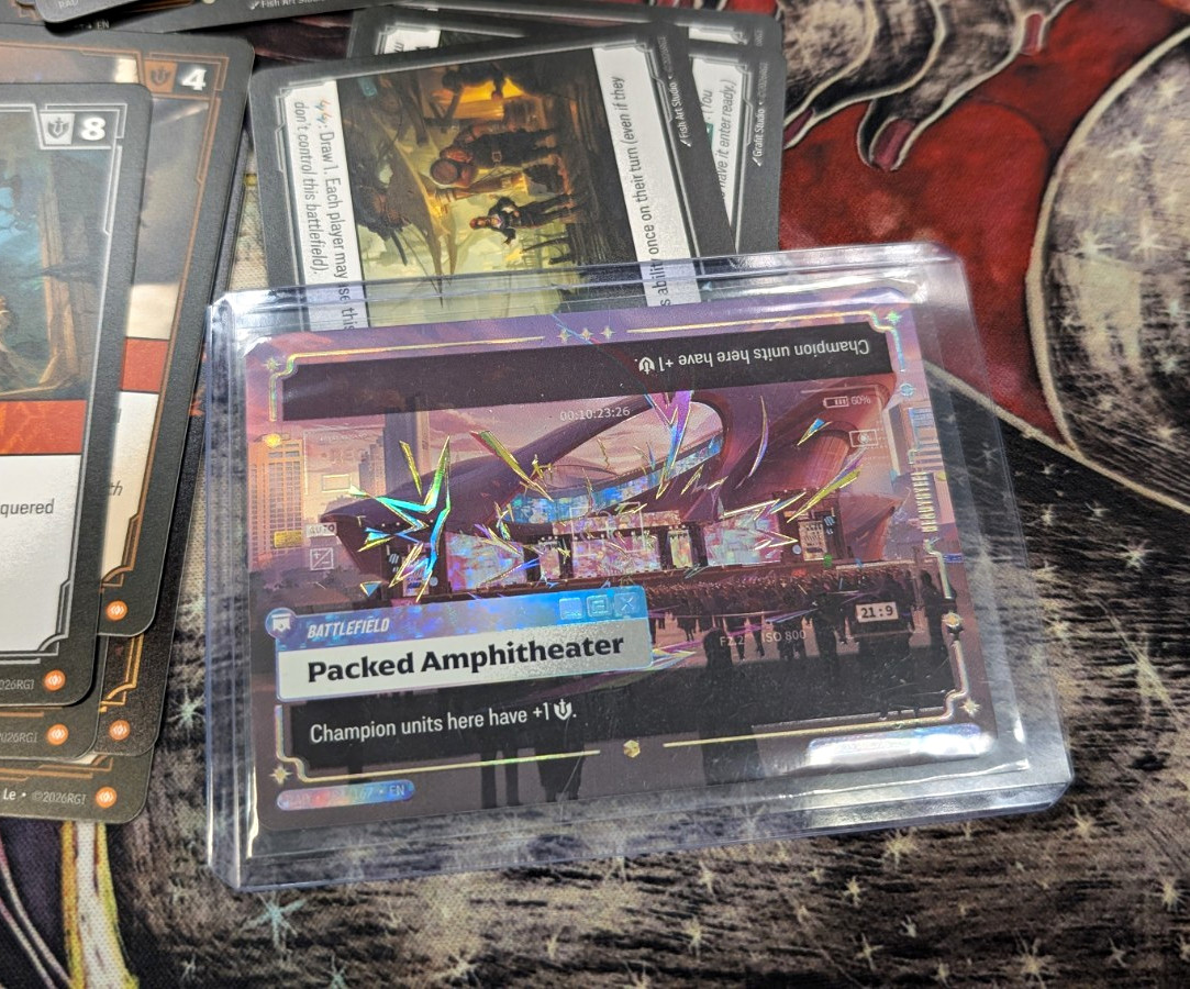 Ultimate Packed Amphitheater Battlefield - Riftbound - Mint Condition