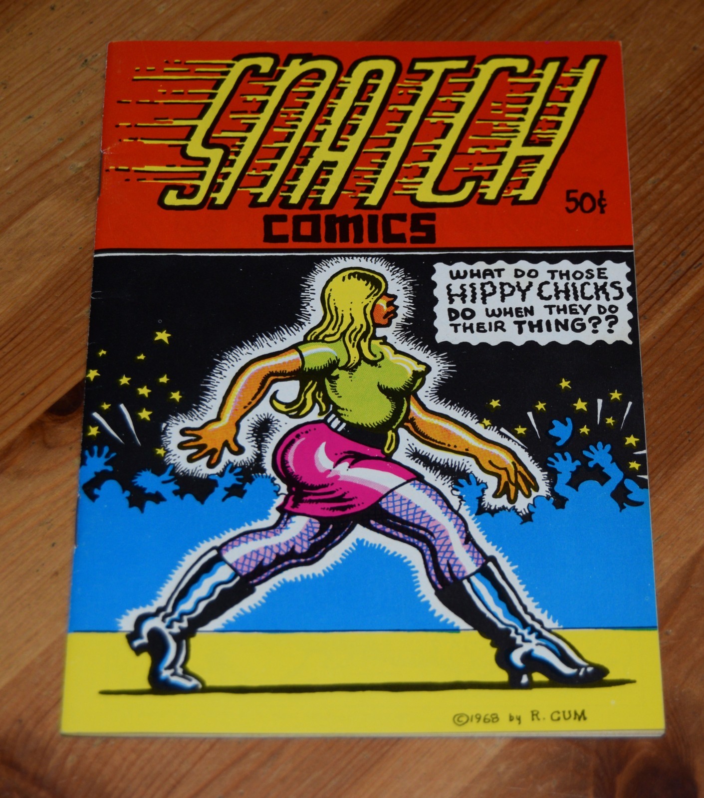Snatch Comics #1 Robert Crumb Underground Comix 4th/5th Print Nice Copy