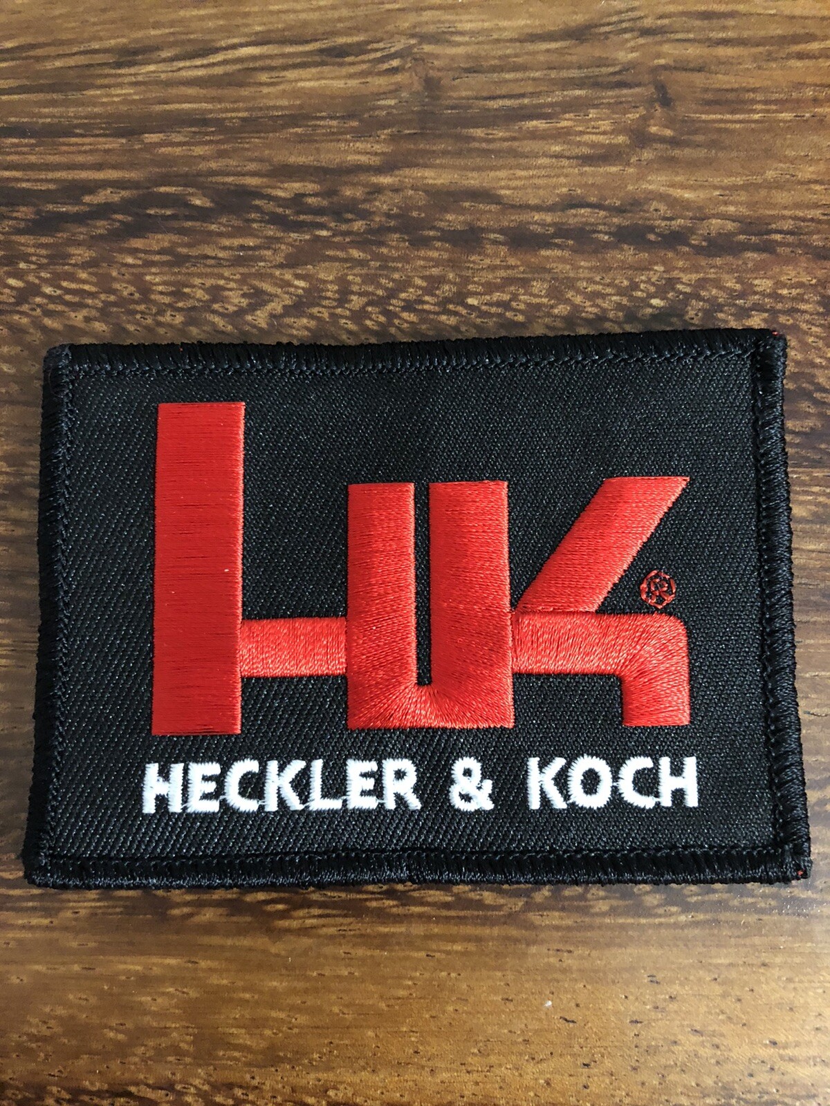 HK PATCH H&K HECKLER HOOK FASTENER BACKING PATCH USP HK45C HK45 VP9 P30 VP40 P7