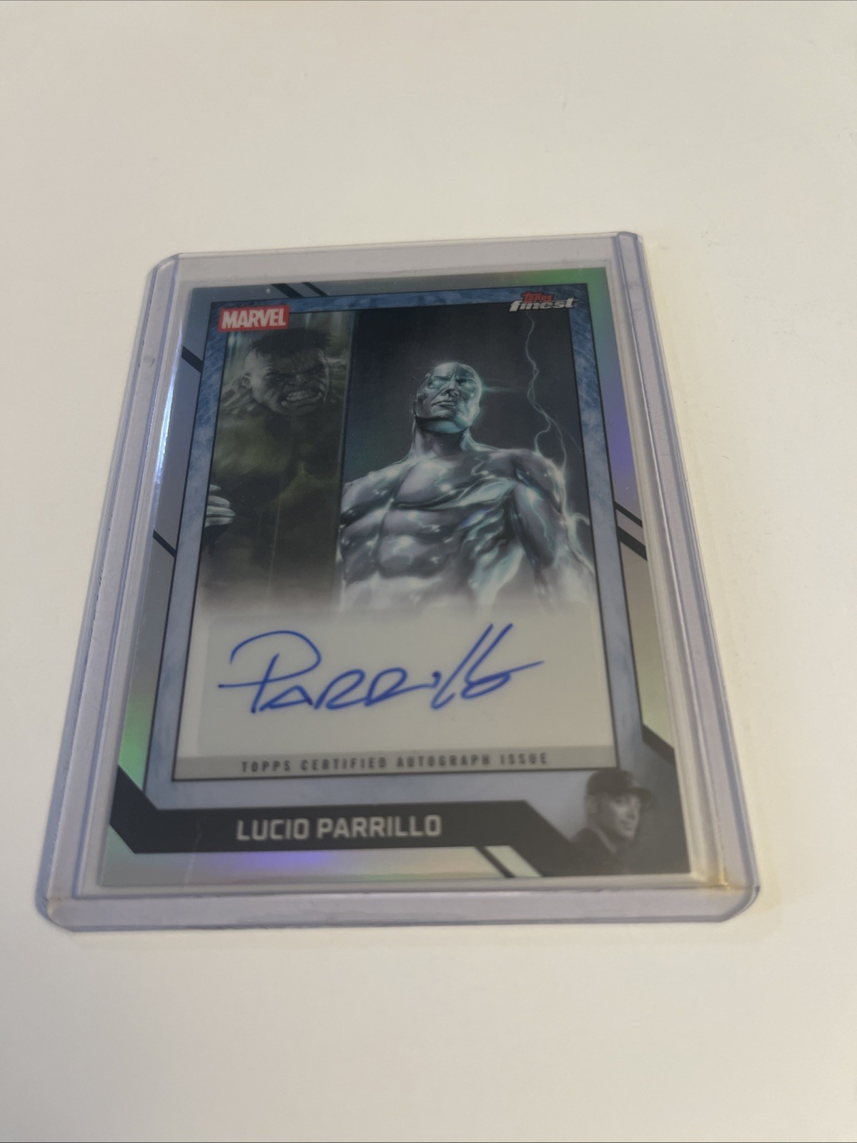 2026 Finest Fantastic Four #CB-LP Lucio Artist Autographs - Hulk/Silver Surfer