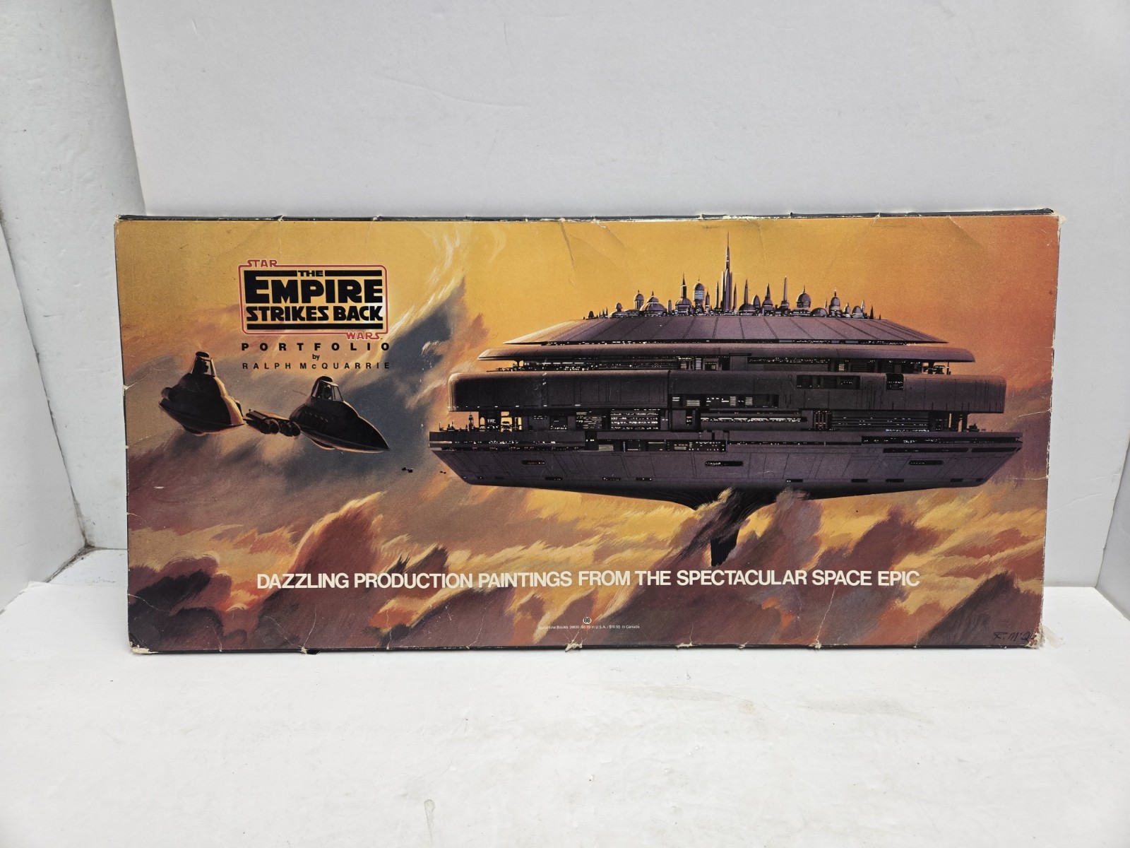 1980 Star Wars The Empire Strikes Back Ralph McQuarrie Art Portfolio 24 Prints