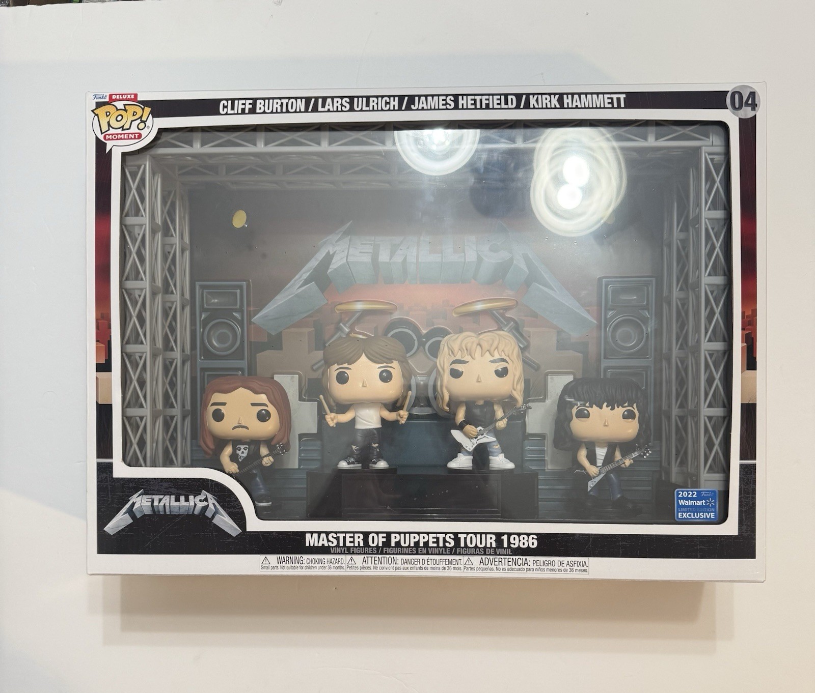Funko Pop Moments: Master Of Puppets Tour 1986 - Walmart (Exclusive) #04 Funko Pop Moments: Master Of Puppets Tour 1986 - Walmart (Exclusive) #04