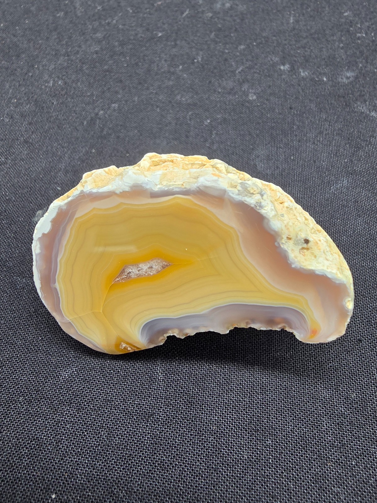 Malawi Agate Cut and Polished 1970s Stock Beautiful Specimen (A)