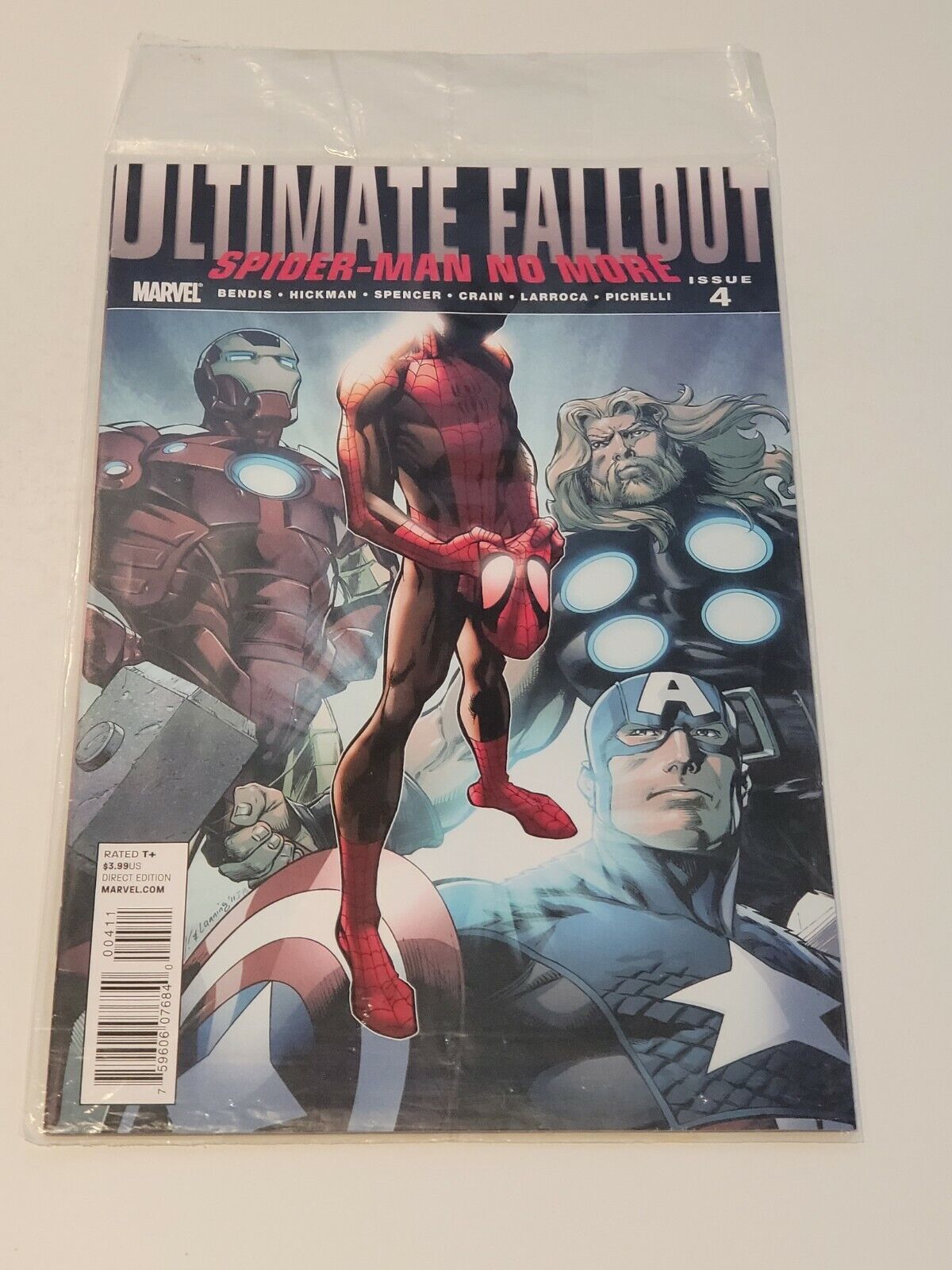 Ultimate Fallout #4 Vol 1 Beautiful Still Polybagged 1st Print 1st Miles Morales