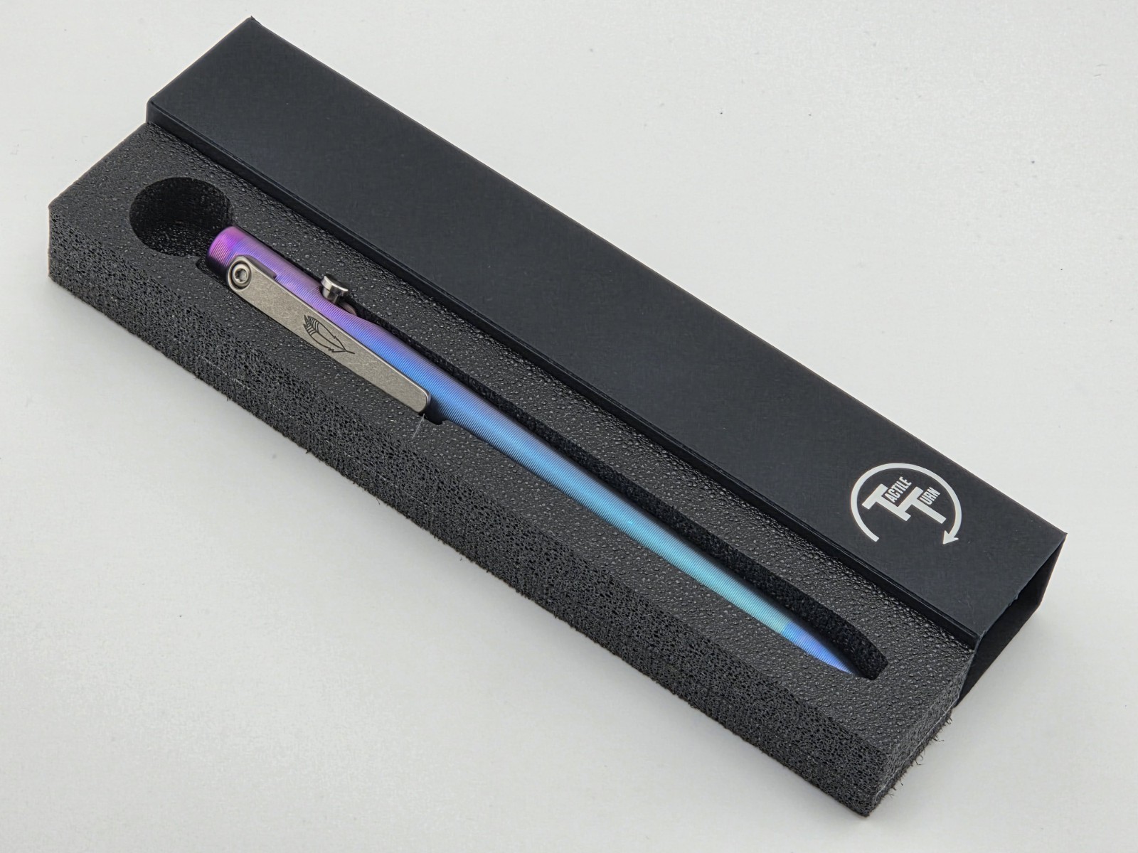 **NEW** Tactile Turn x LynchNW Northern Lights Ano - Ti Std Slim Bolt Action Pen
