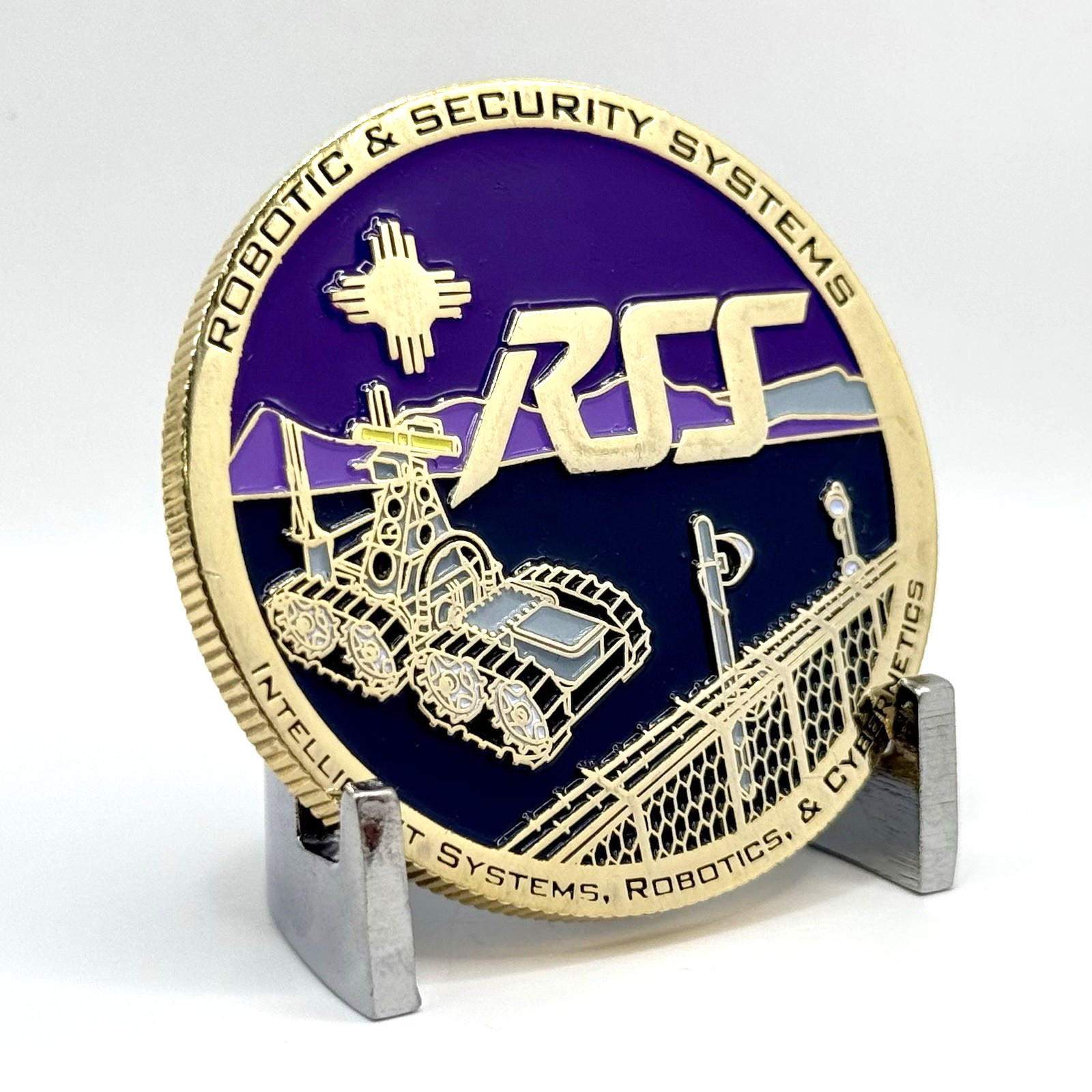 Challenge Coin - Sandia National Laboratories Robotic & Security Systems