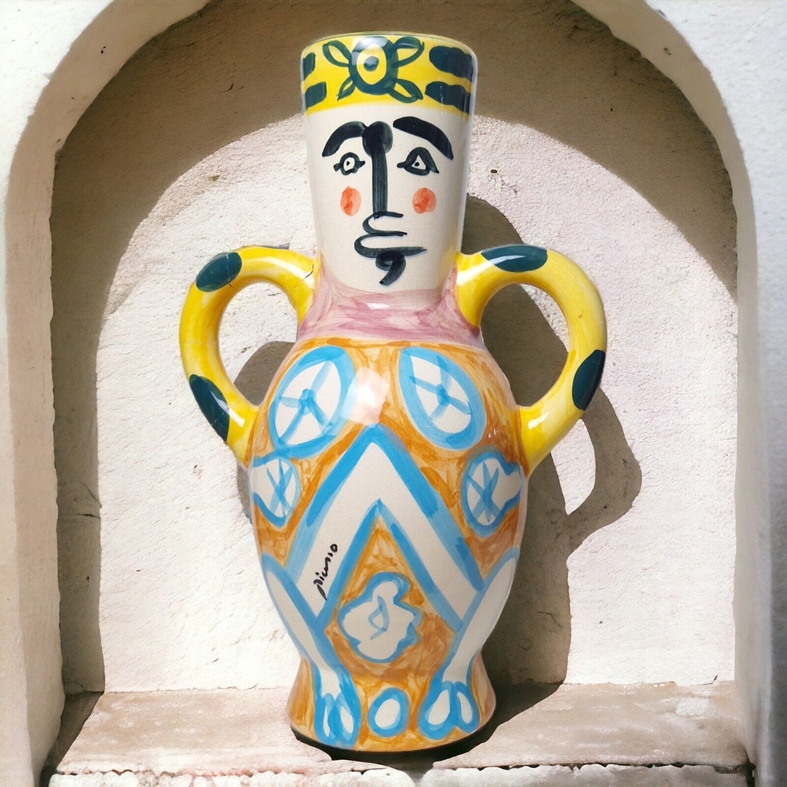 PICASSO Living Face Vase 1970 Masterpiece Limited Edition
