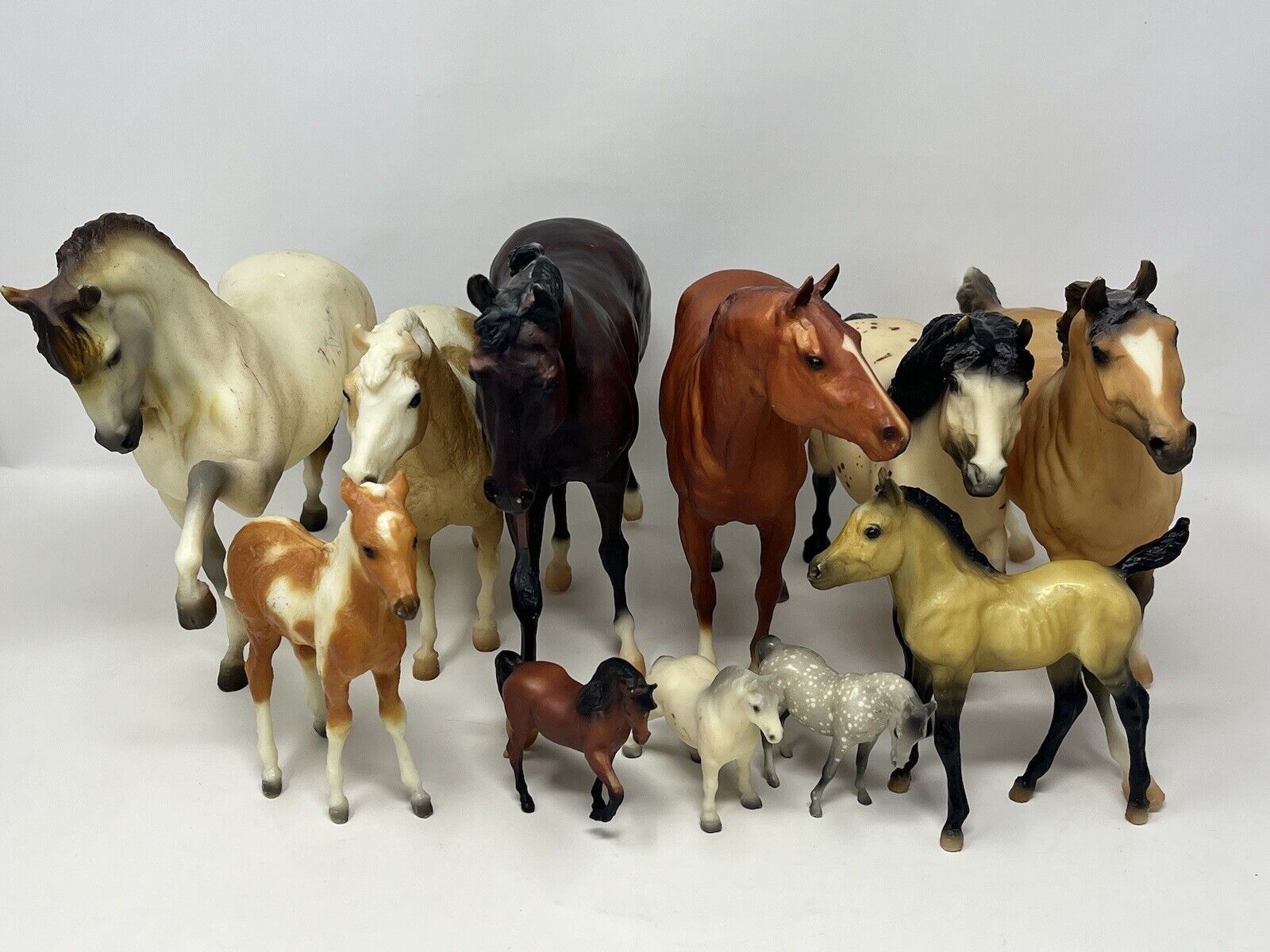 Vintage Breyer Horses Made In USA/ Lot Of 11, Horses, Ponies