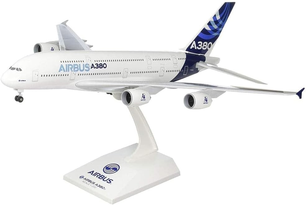 Skymarks SKR380 Airbus A380-800 House Color F-WWDD Desk Top Model 1/200 Airplane