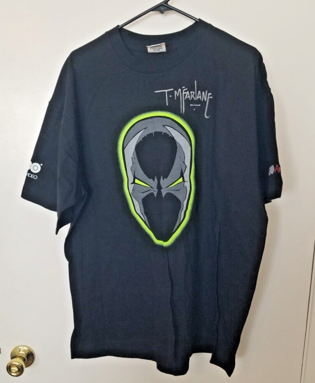 Spawn HBO Animated Show Todd McFarlane XL shirt VTG Image Comics Movie 90s 1997 Spawn HBO Animated Show Todd McFarlane XL shirt VTG Image Comics Movie 90s 1997