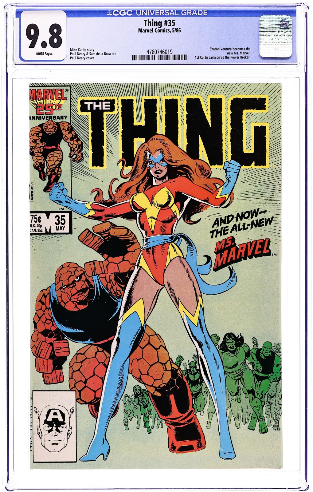 Thing #35 CGC 9.8 1986 4760746019