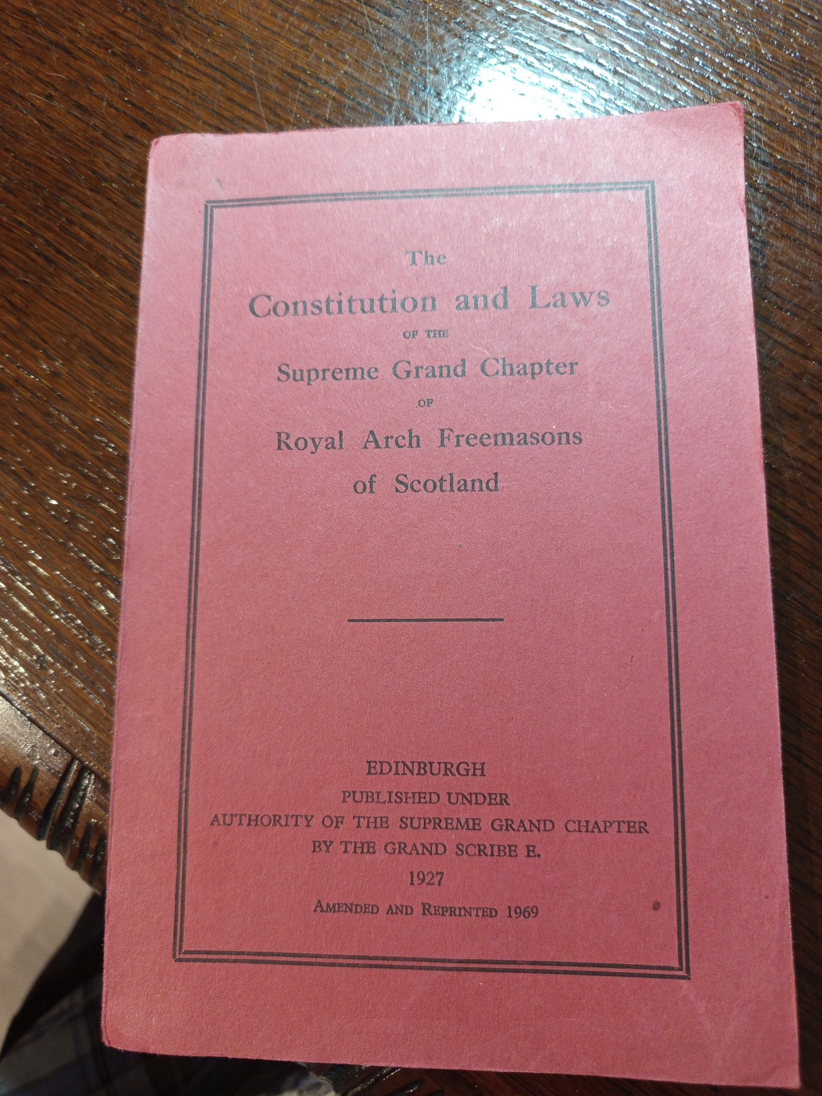 Constitution Supreme Grand Chapter Royal Arch Scotland Freemasonry masonic/715 Constitution Supreme Grand Chapter Royal Arch Scotland Freemasonry masonic/715
