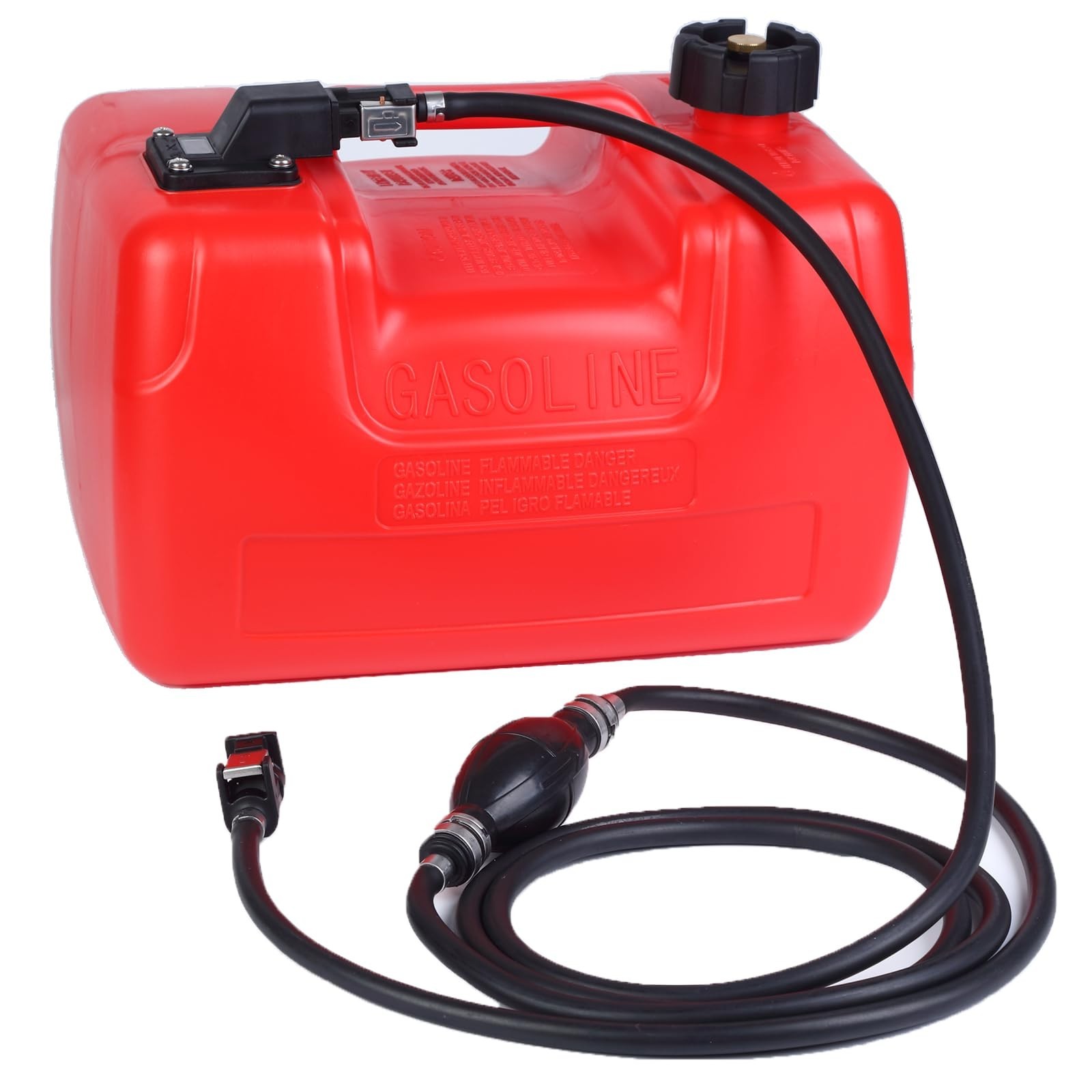 6 Gallon /24L Portable Gas Can Fuel Tank Container Spare Storage For Marine Boat 6 Gallon /24L Portable Gas Can Fuel Tank Container Spare Storage For Marine Boat