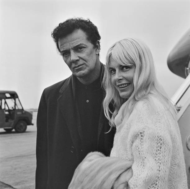 Hungarian born US actor Cornel Wilde his wife actress Jean Wallace- Old Photo